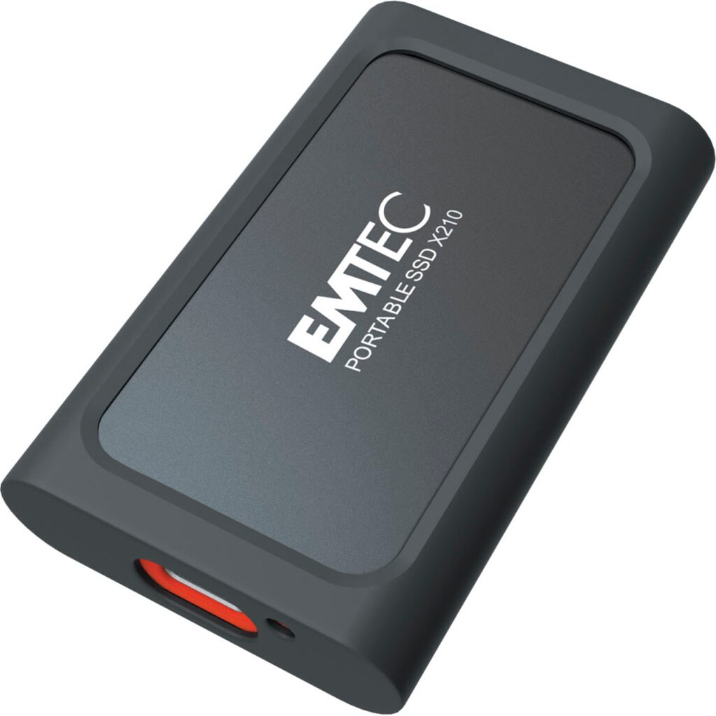 EMTEC externe SSD »X210 Elite Portable SSD 256GB«, Anschluss SATA III-USB 2.0-USB 3.2