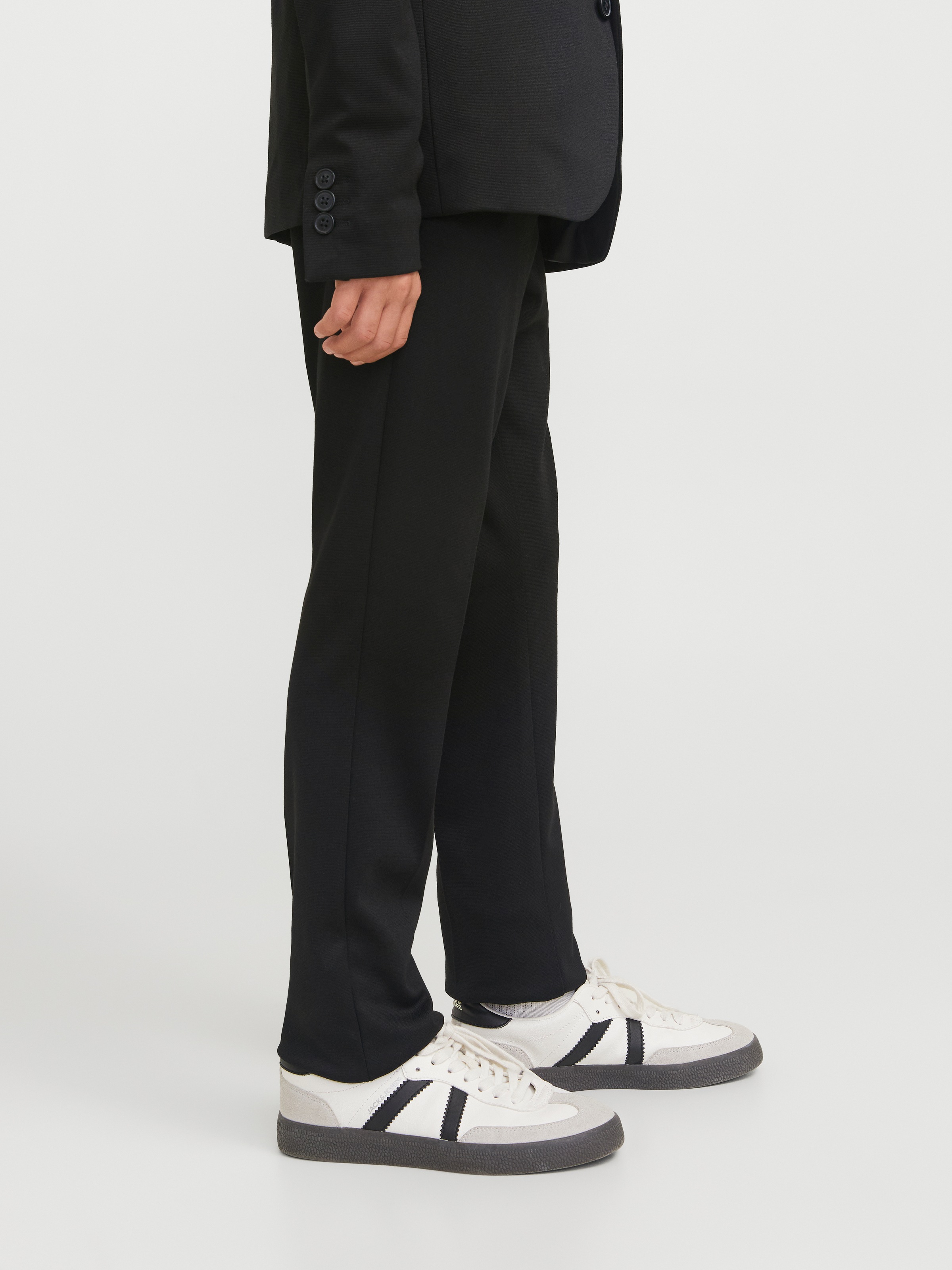 Jack & Jones Junior Anzughose »JJEJAXON bietet Komfort durch elastische Passform«, unifarben, modisch, slim fit, Web
