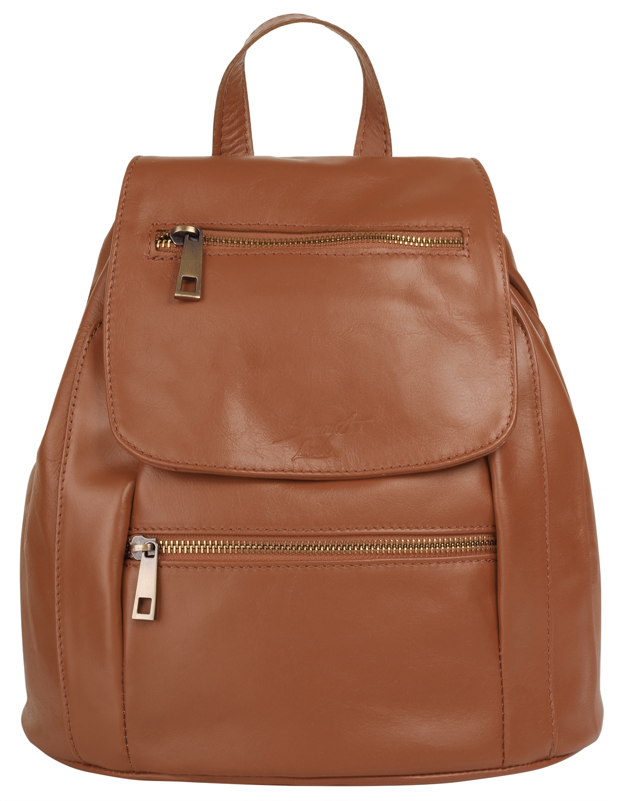 Samantha Look Cityrucksack, echt Leder, Made in Italy