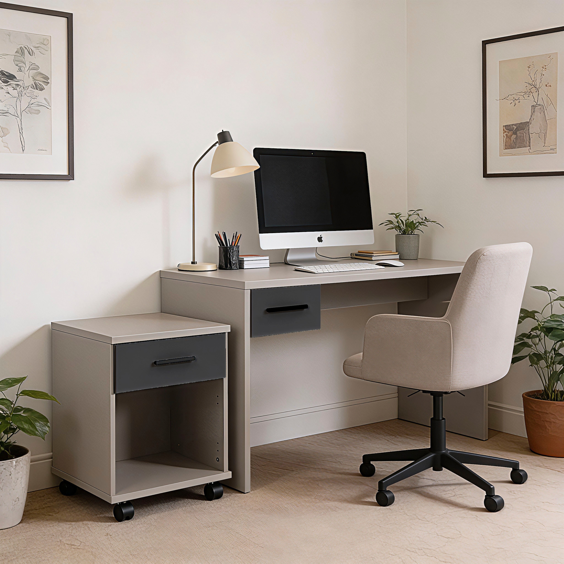 Wimex Rollcontainer »Bahamas, Rollwagen auf Kunststoffrollen, inkl. Schublade«