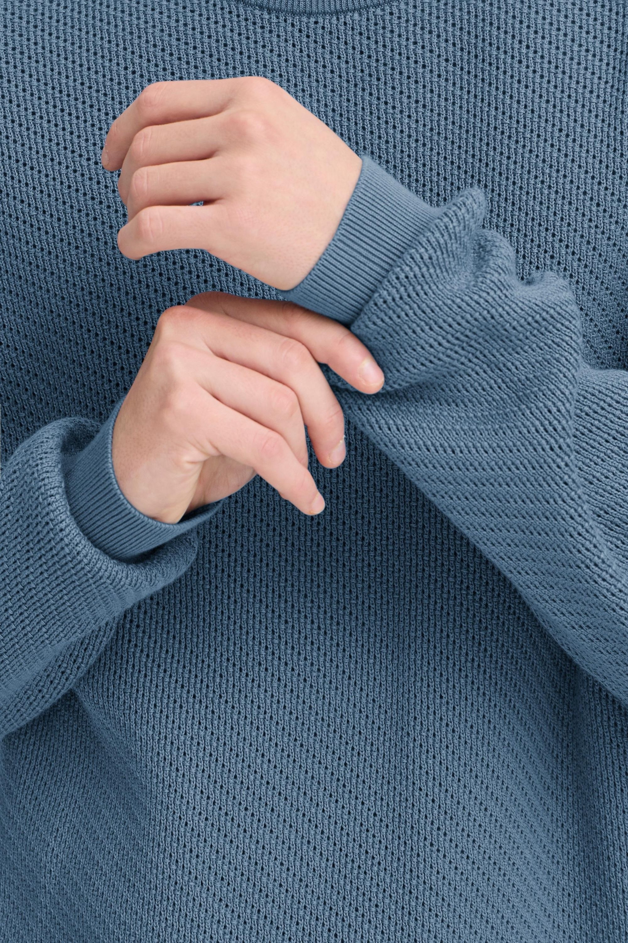 Casual Friday Strickfleece-Pullover »Strickpullover CFIsaksson«