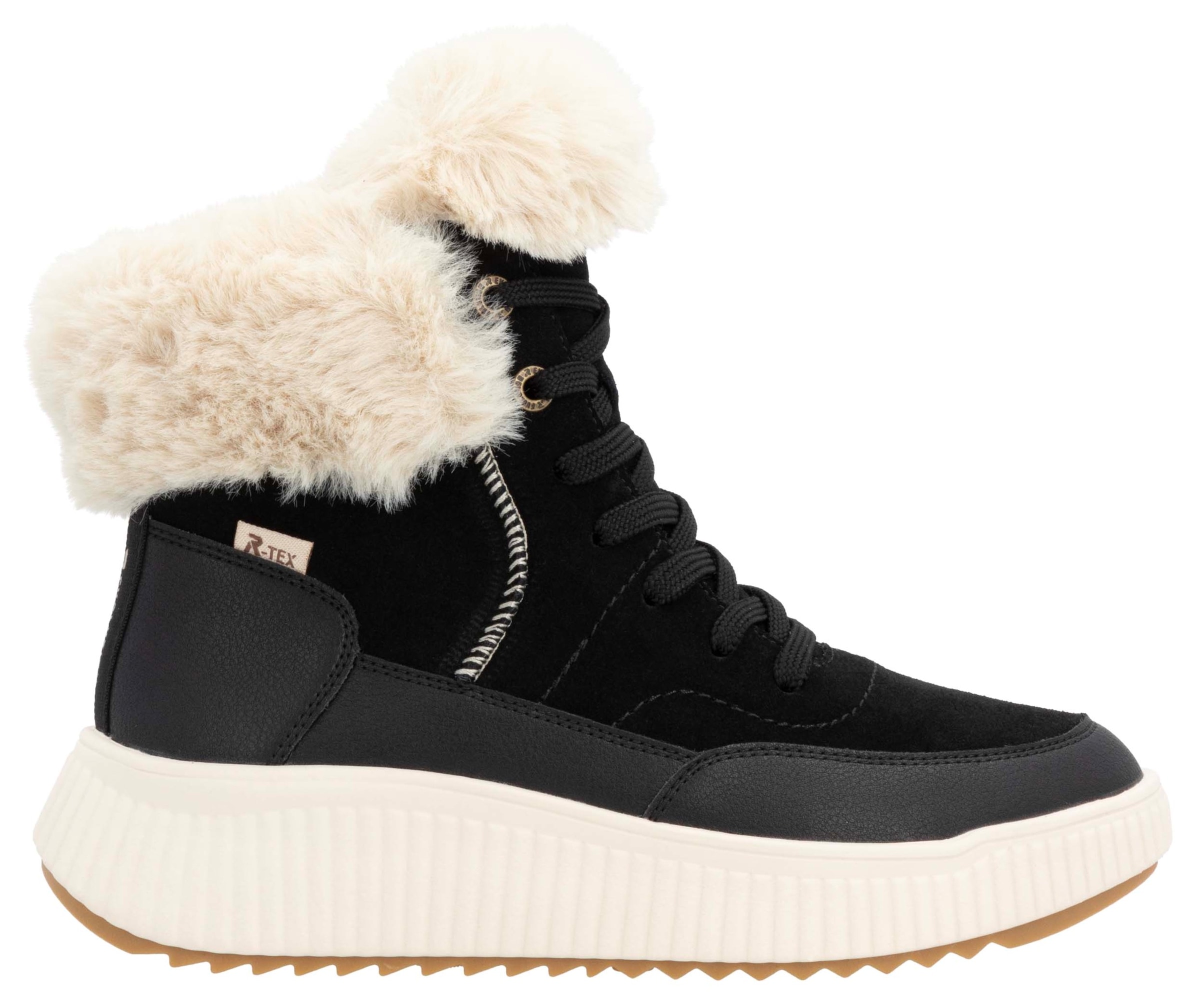 Rieker EVOLUTION Winterboots, Snowboots, Schnürstiefel in schmaler Form