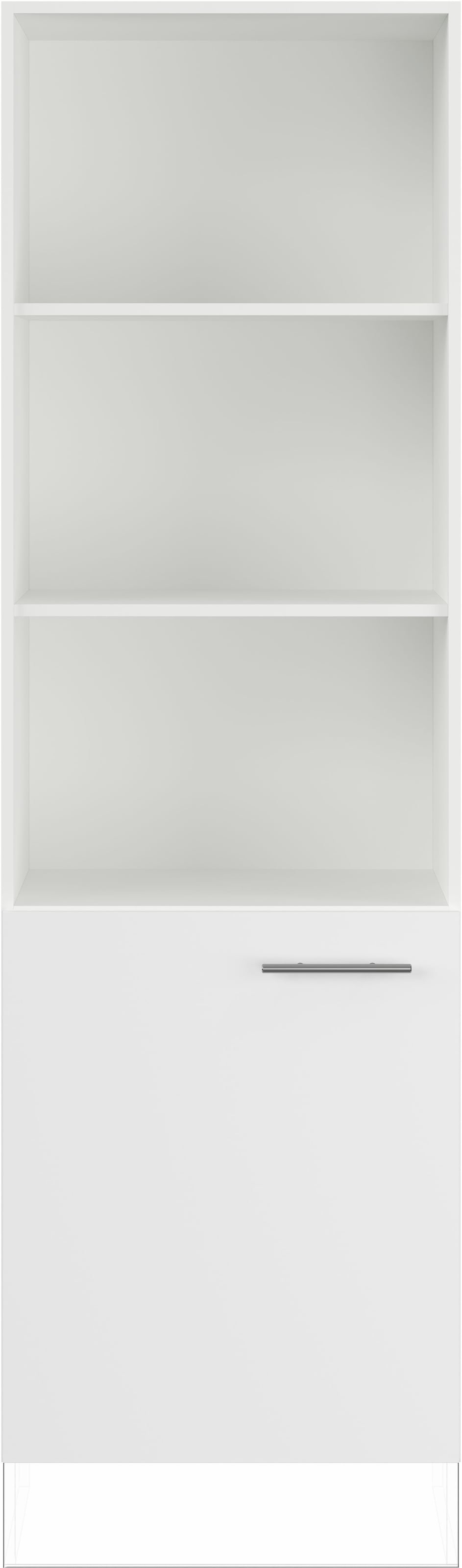 IMPULS KÜCHEN Seitenschrank »"Valencia & Tirana", Breite/Höhe: 60/190,7 cm« vormontiert, mit Drehtür, mit verstellbaren Fachböden