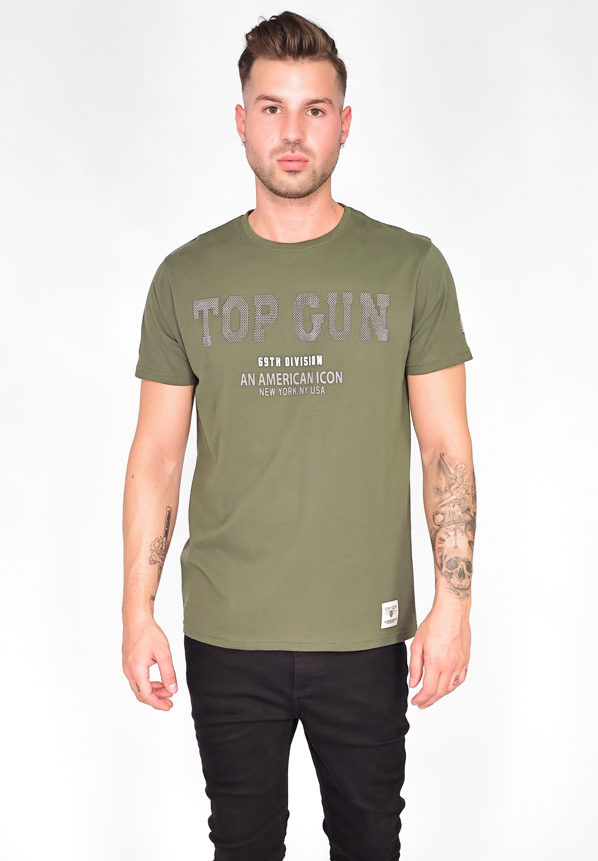 »T-Shirt ♕ GUN TOP T-Shirt bei TG20213006«