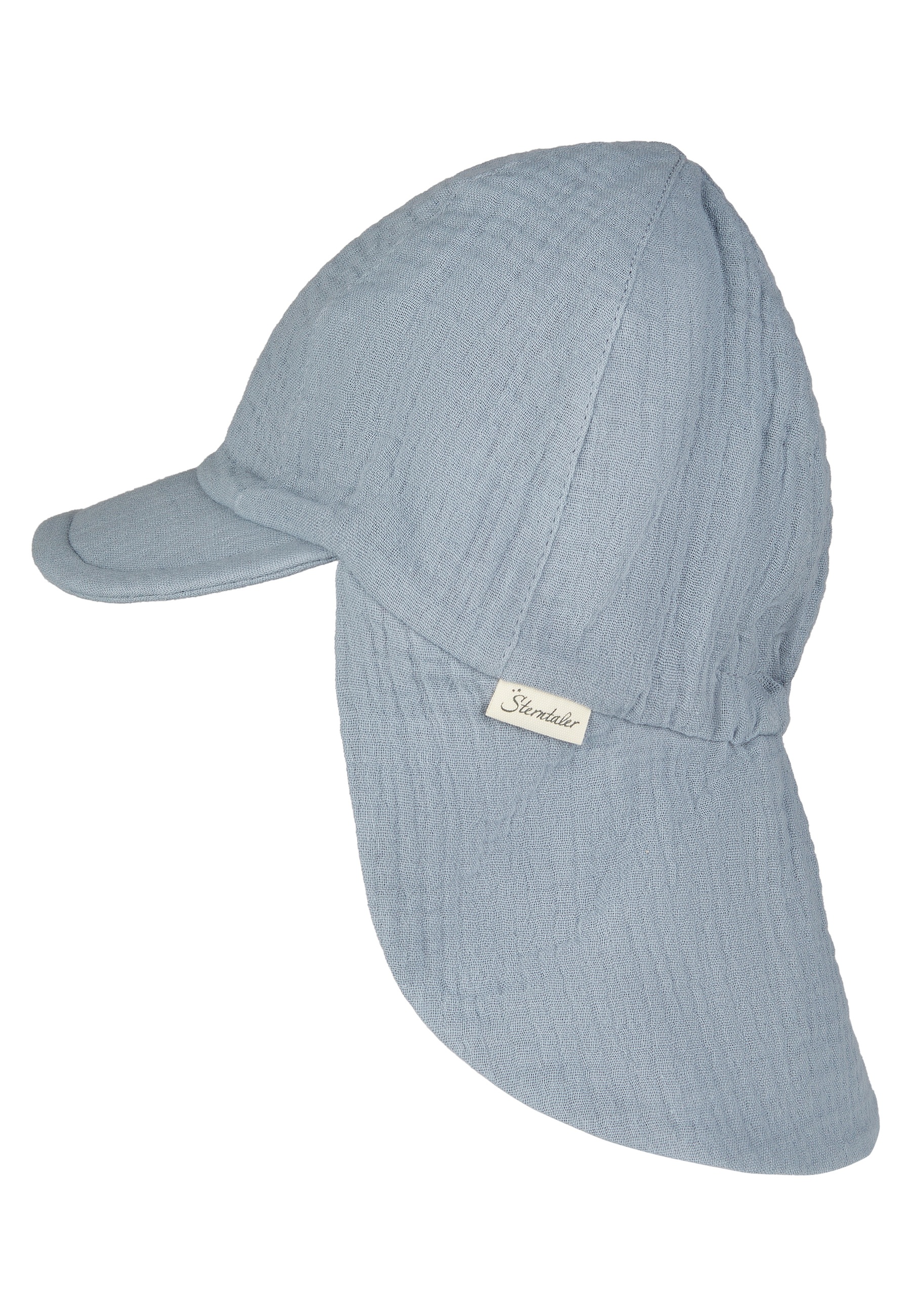 Sterntaler® Schirmmütze »Schirmmütze mit Nackenschutz Musselin«