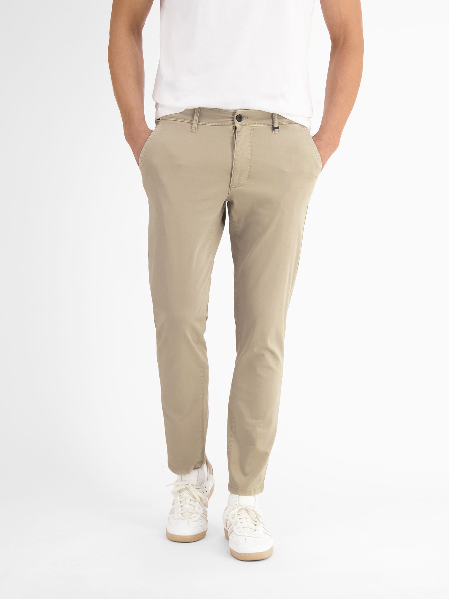 LERROS 5-Pocket-Jeans »LERROS Basic Chino in Strukturqualität, SLIM FIT«