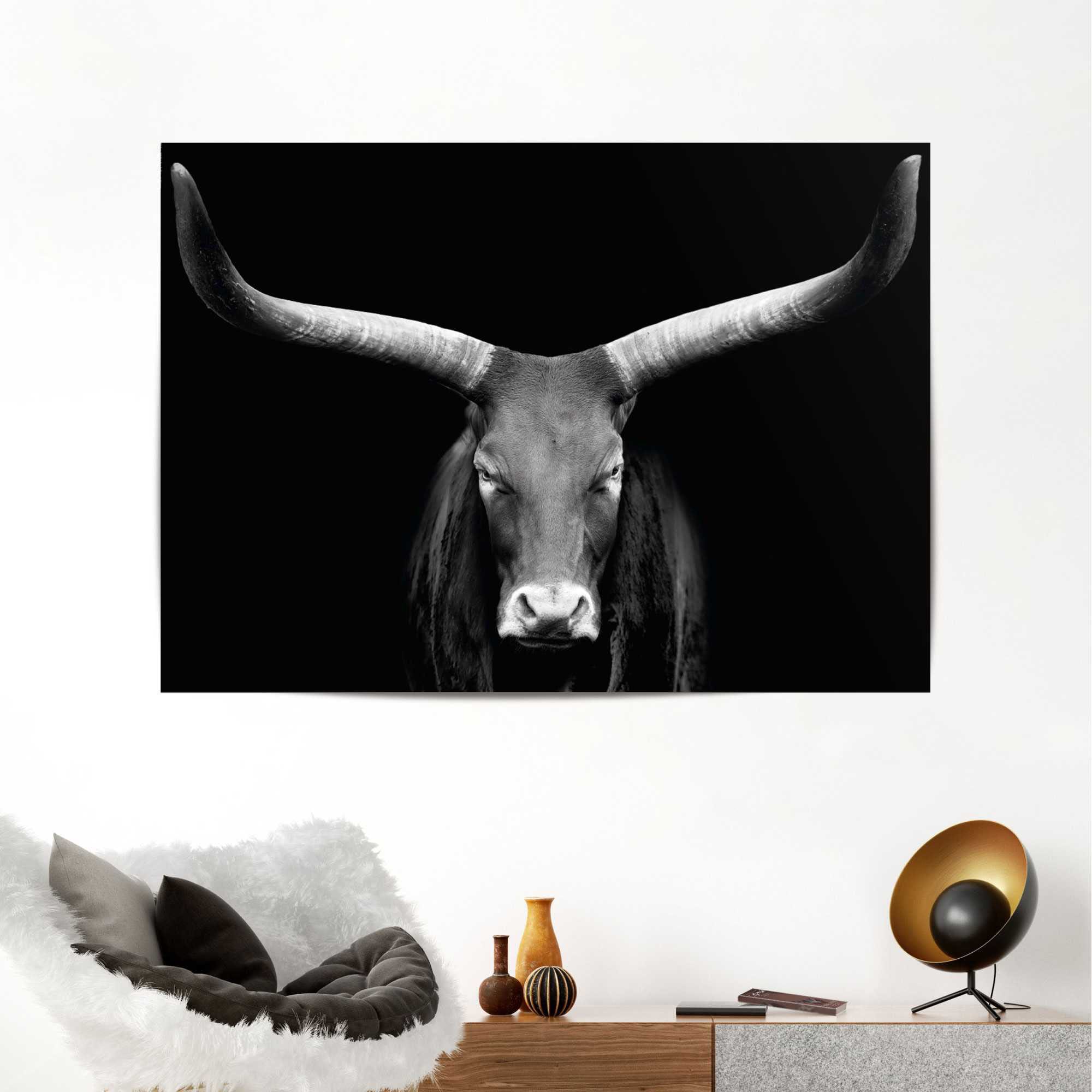Reinders! Poster »Afrikanische Kuh« auf Rechnung bestellen