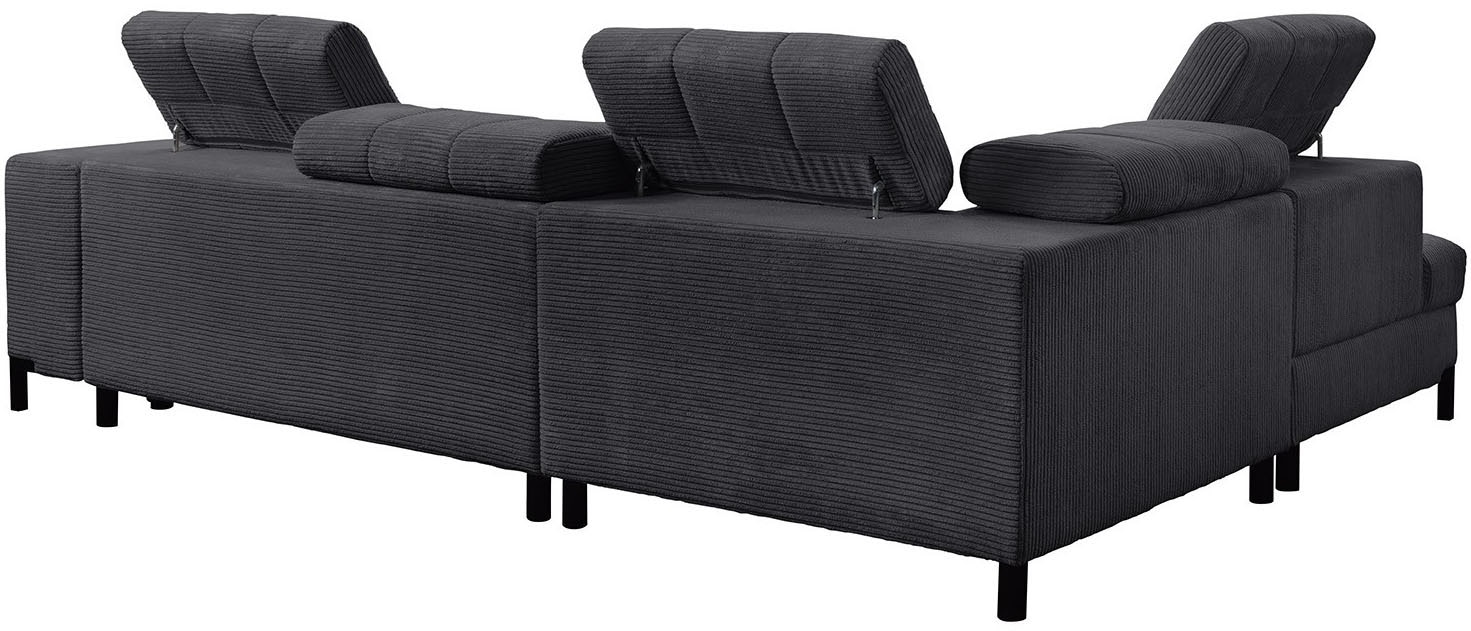 exxpo - sofa fashion Ecksofa »Bocco, hochwertige Verarbeitung, toller Sitzkomfort, bequem, L-Form« wahlweise mit Bettfunktion u. Bettkasten, inkl. Kopfteilverstellung