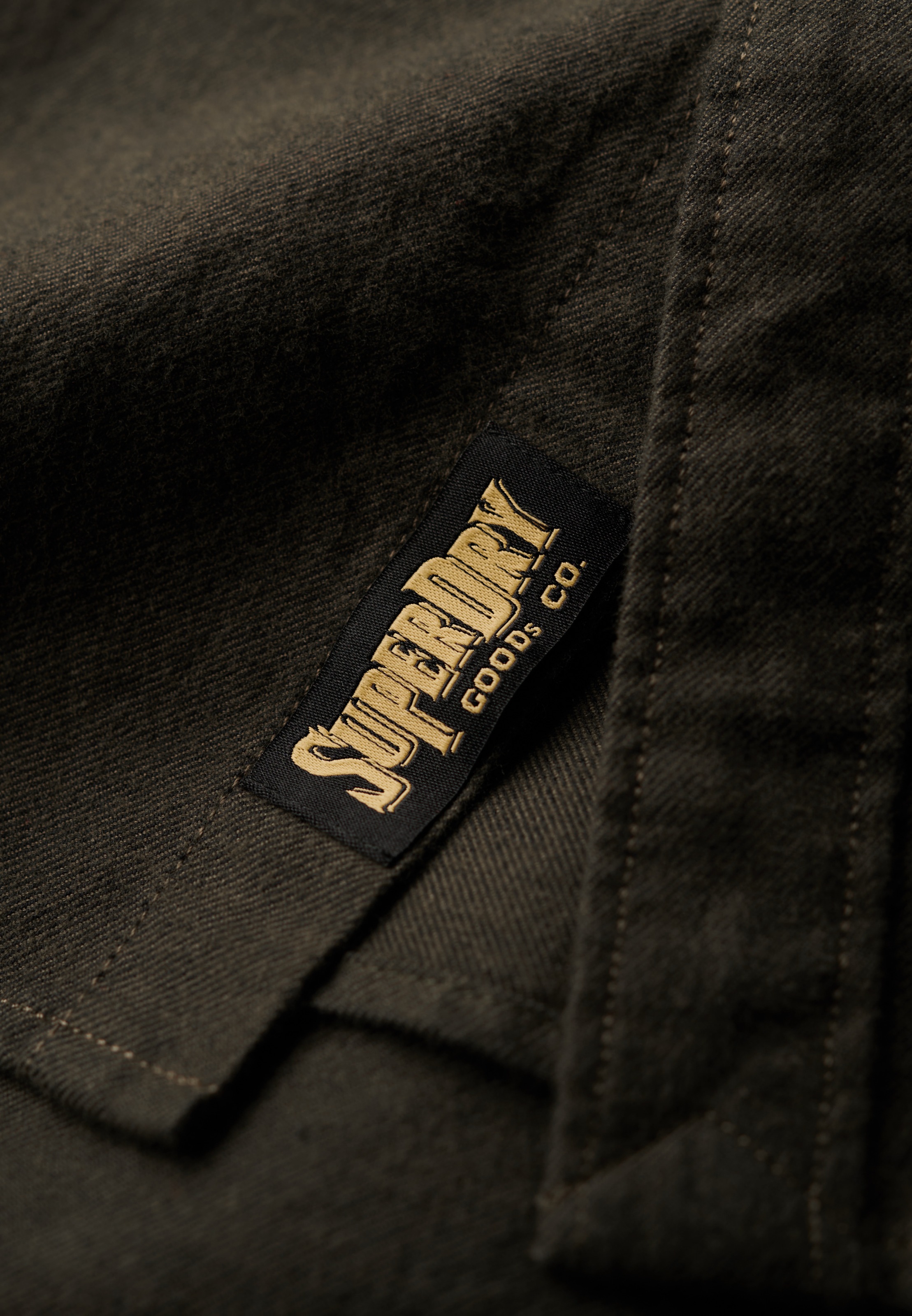 Superdry Langarmhemd »FLANNEL WORKWEAR SHIRT«