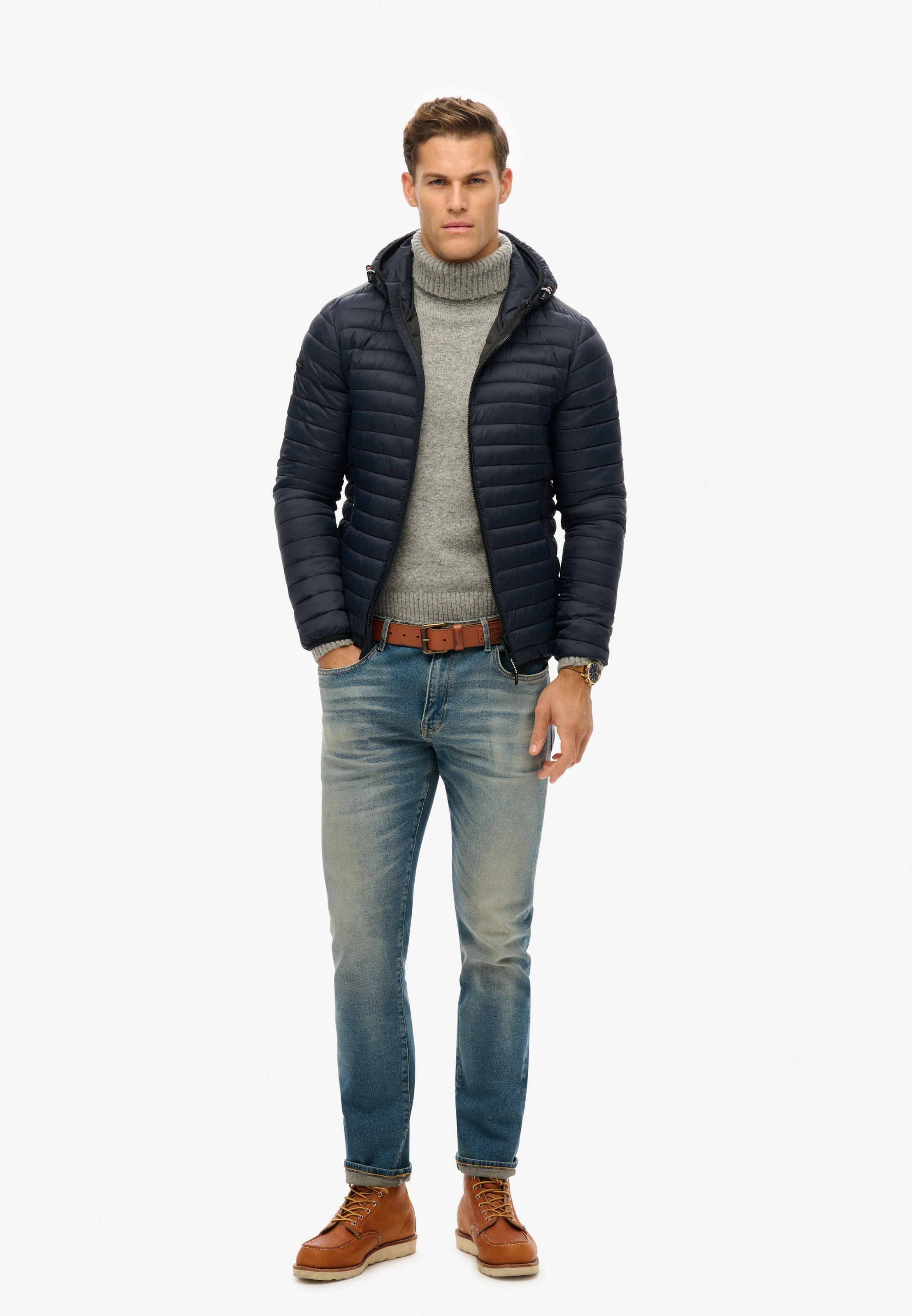 Superdry Steppjacke »HOODED FUJI LITE JACKET«