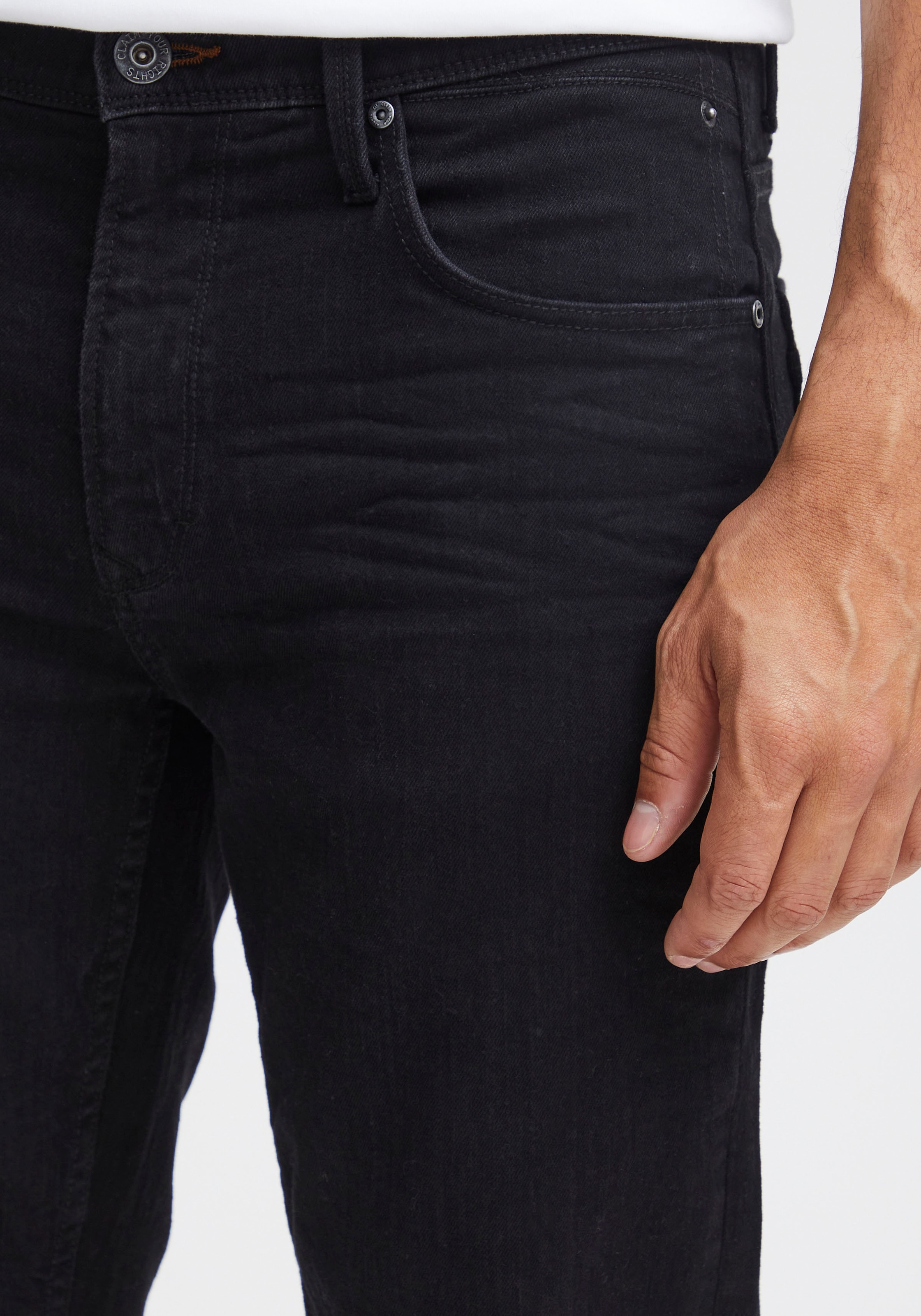 Blend Regular-fit-Jeans »BL-Rock fit« Baumwollmischung mit Elasthan, Regular Fit, elastisches Denim