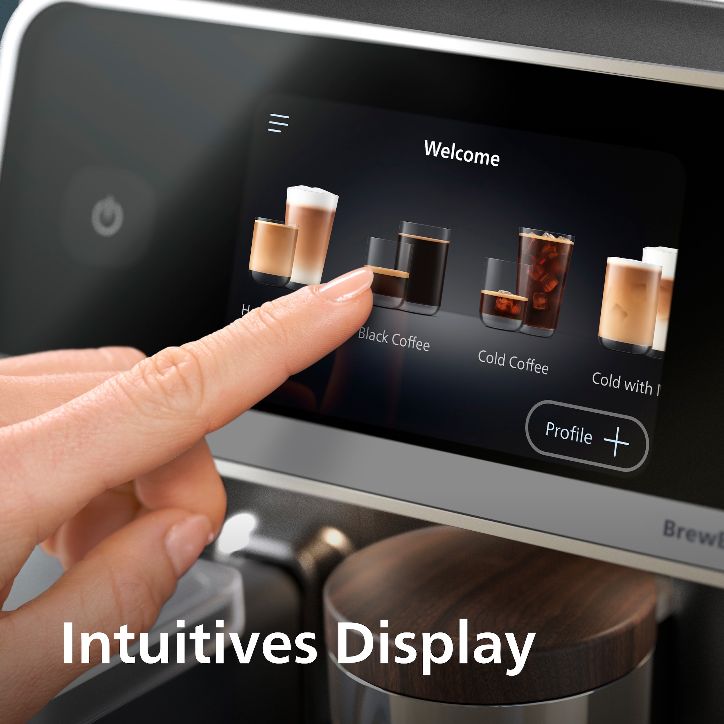 Philips Kaffeevollautomat »EP8757/12 8000 Series Café Aromis, 50 Getränke (heiß oder eisgekühlt)« LatteGo Pro-Milchsystem, BrewExtract Technologie, appfähig
