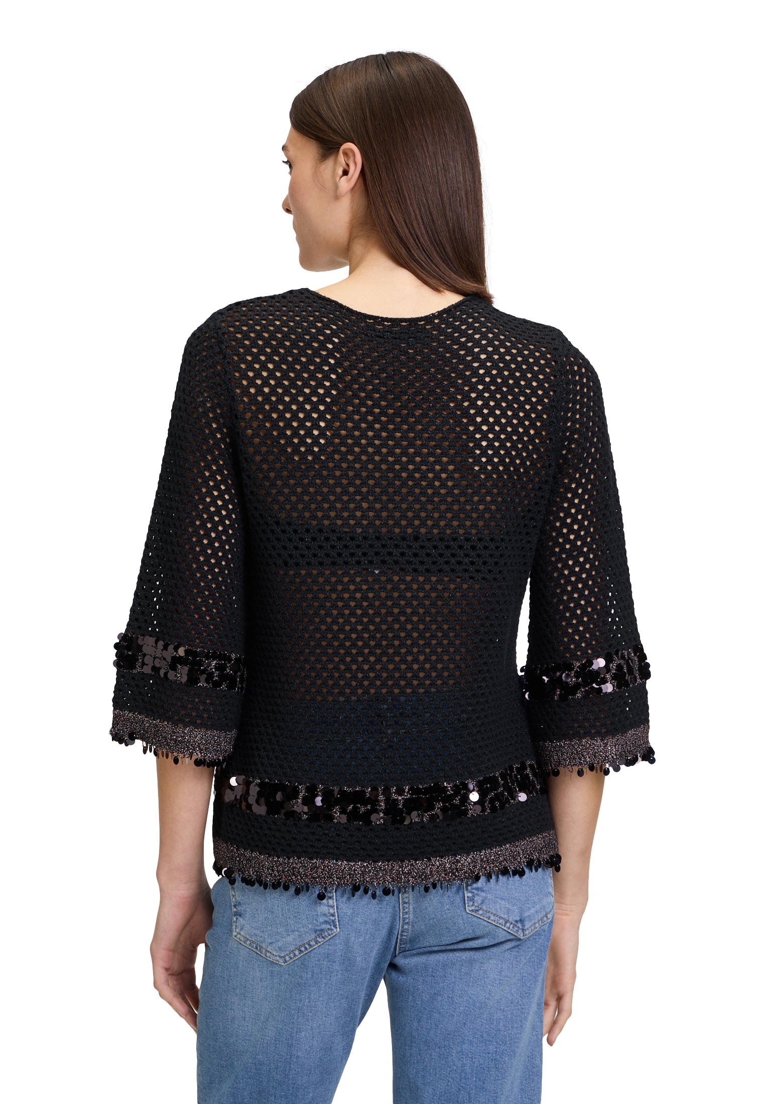 Betty Barclay Strickpullover »Strickpullover mit Lochmuster«
