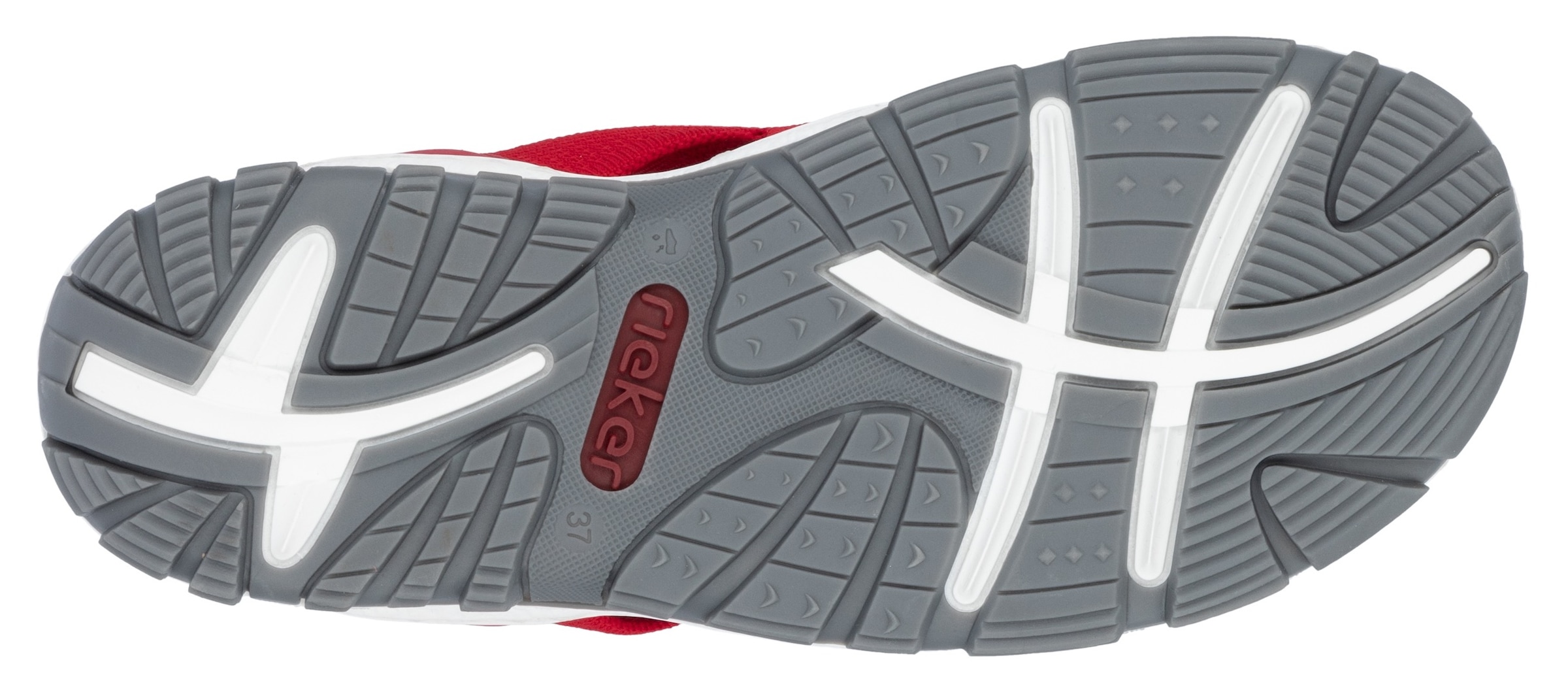 Rieker Sandale, Trekkingsandale, Outdoorsandale, Sommerschuh mit Elastik-Einschlupf
