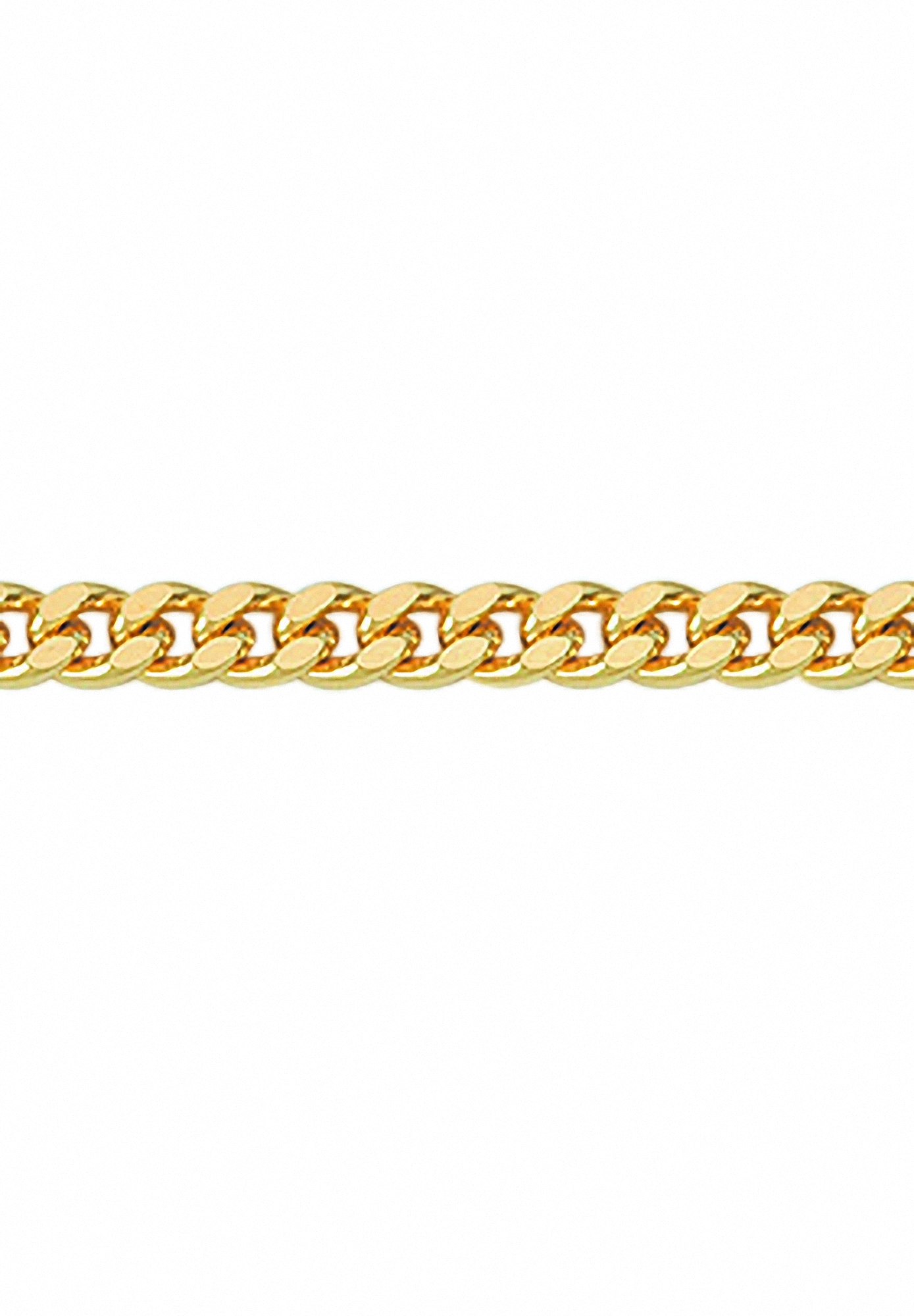 Adelia´s Goldkette »585 Gold Flach Panzer Halskette Ø 1,4 mm«