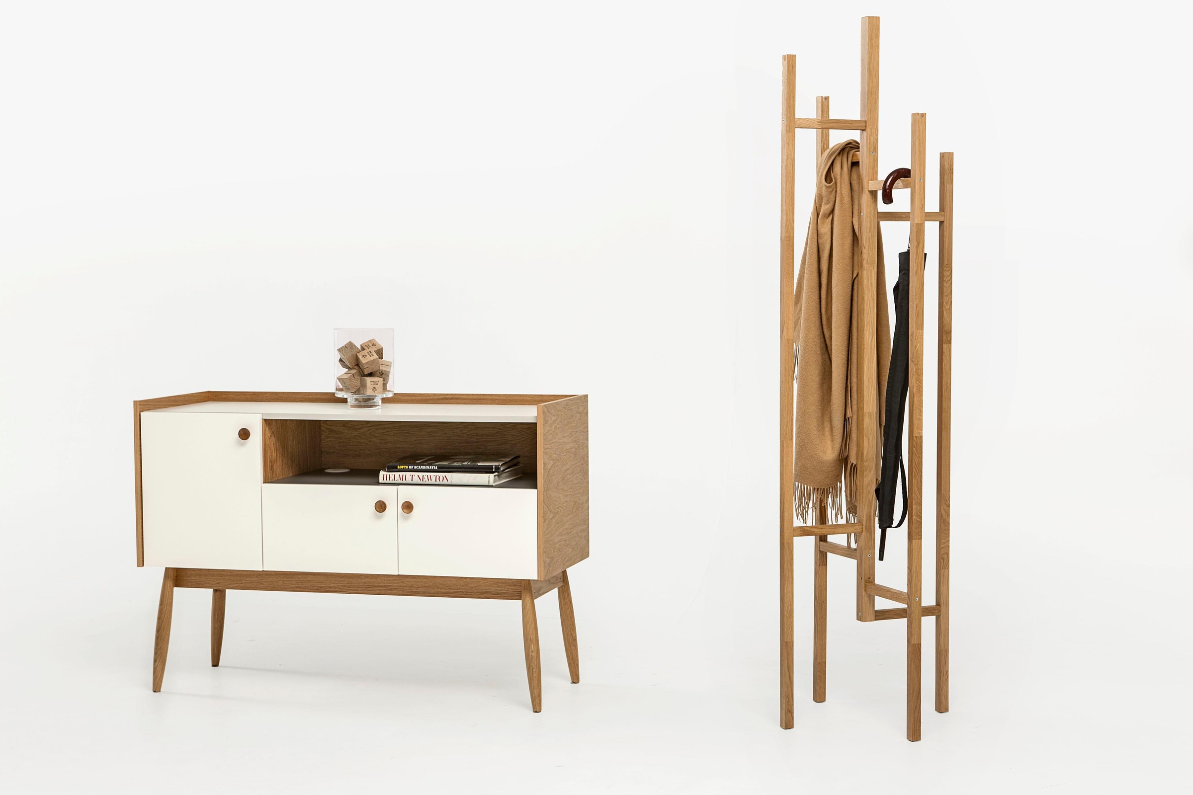 Woodman Sideboard, Kommode im angesagten skandinavischen Look, Breite 115 cm
