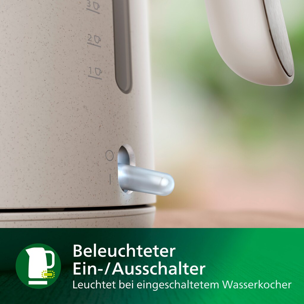 Philips Wasserkocher »HD9365/10 Eco Conscious Edition Serie 5000, 1,7 l«, 2200 W
