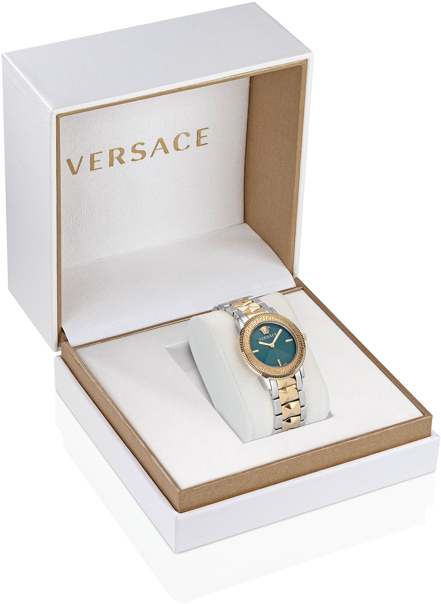 Versace Quarzuhr »V-TRIBUTE, VE2P00522«, Armbanduhr, Damenuhr, Saphirglas, Swiss Made