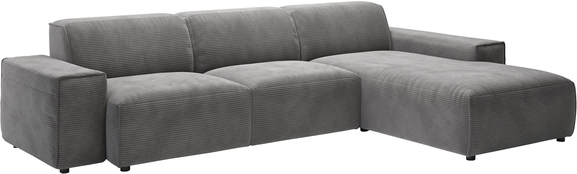 andas Ecksofa »Glimminge auch in Breitcord, Feincord, Bouclé + Easy care-Bezug«, L-Form, Breite 294, Zierkissen
