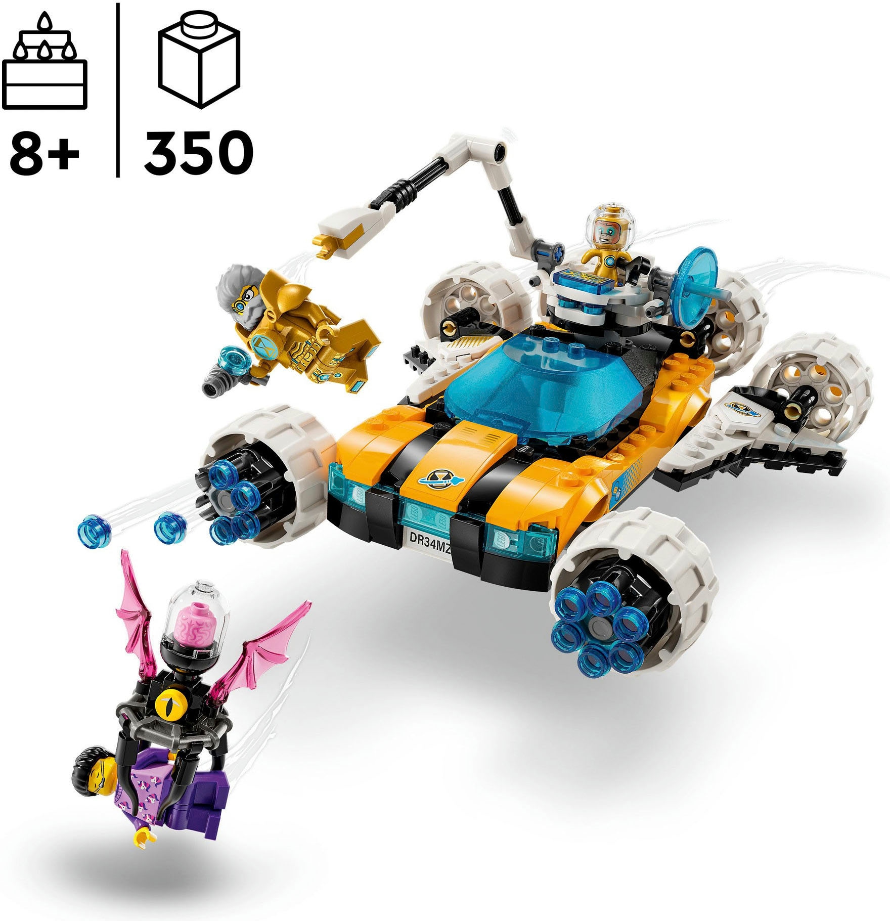 LEGO® Konstruktionsspielsteine »Der Weltraumbuggy von Mr. Oz (71475), LEGO DREAMZzz«, (350 St.), Made in Europe