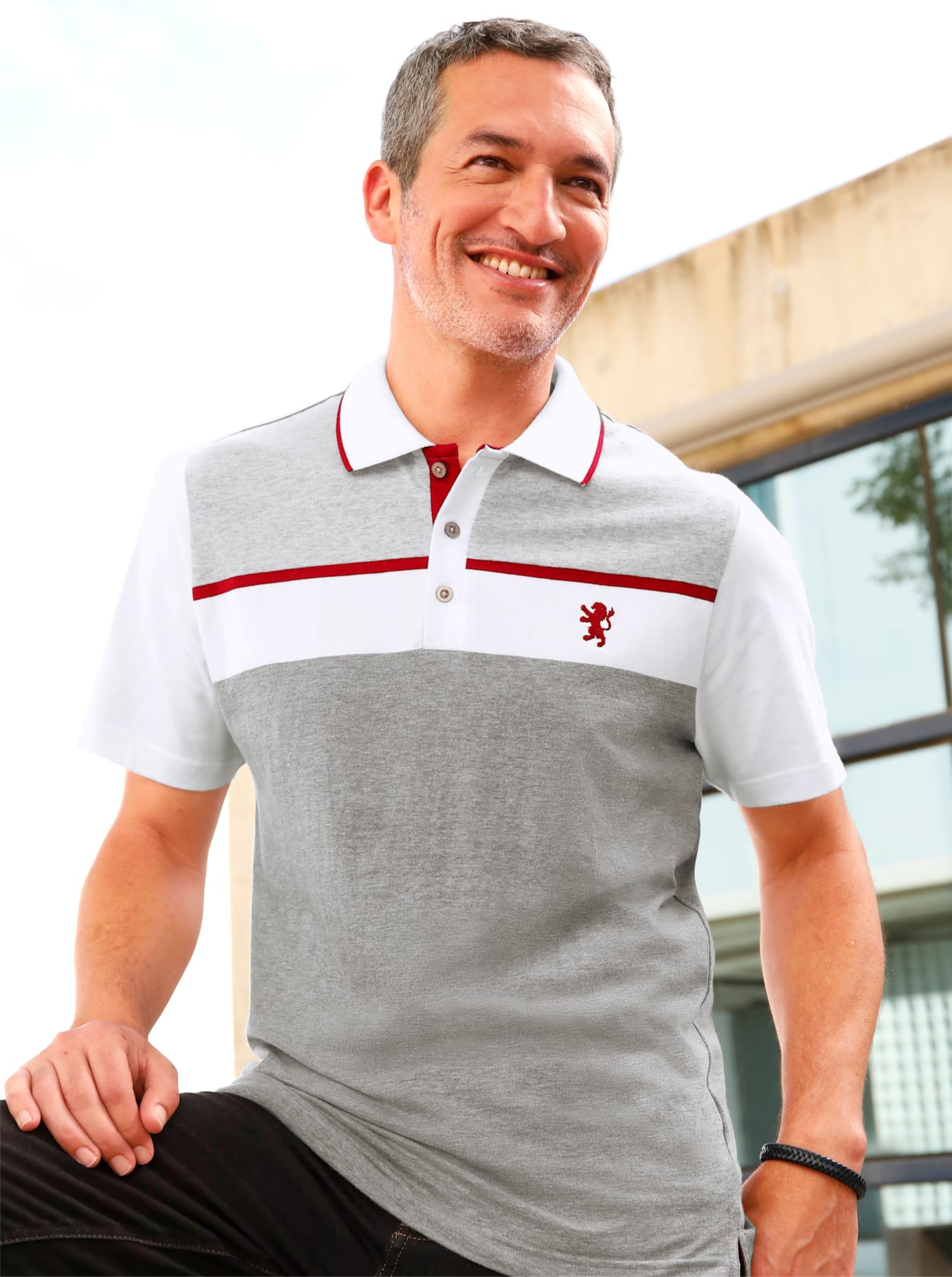 Marco Donati Kurzarmshirt »Kurzarm-Poloshirt«