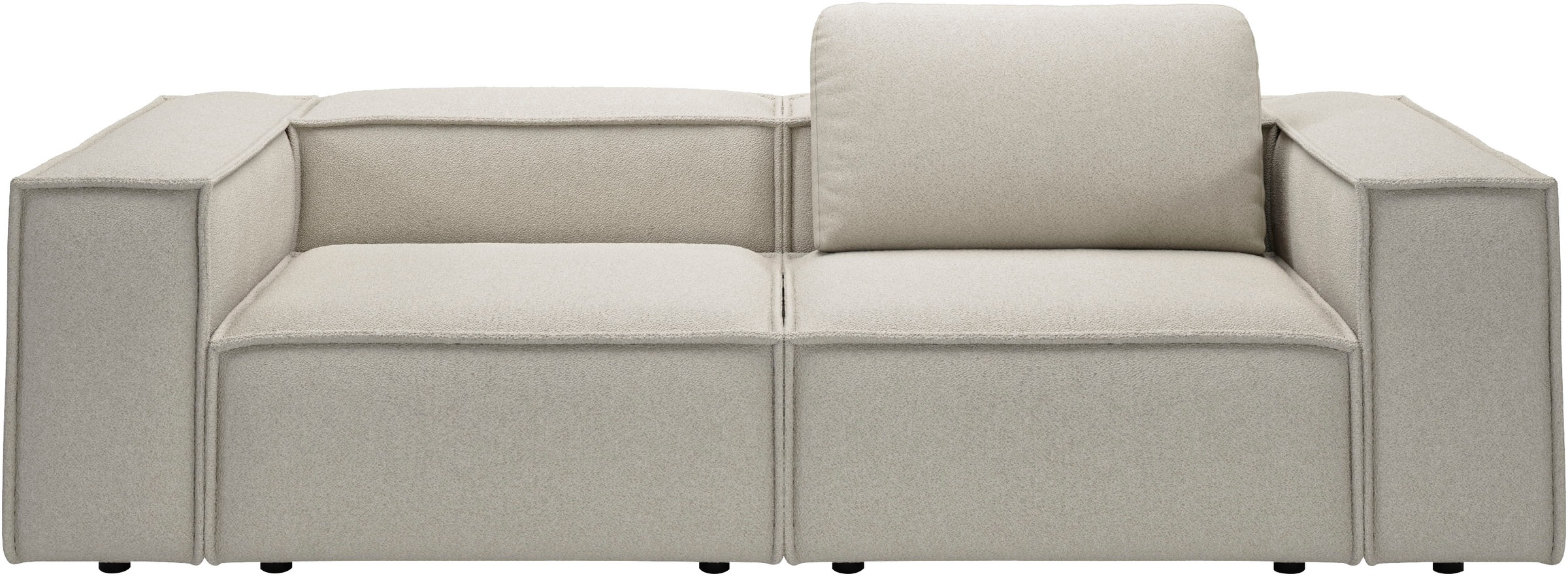 Home affaire 2-Sitzer »Watertown, modernes Sofa 246 cm breit, auch in Feincord« stilvolles Sofa für 2 Personen mit extra breiter Sitzfläche