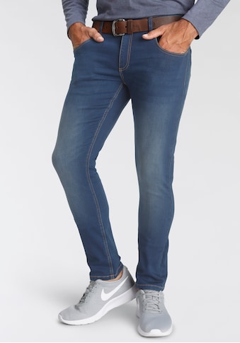 Arizona Slim-fit-Jeans, in Superstretch- Qualität mit Jogginghosen Gefühl kaufen