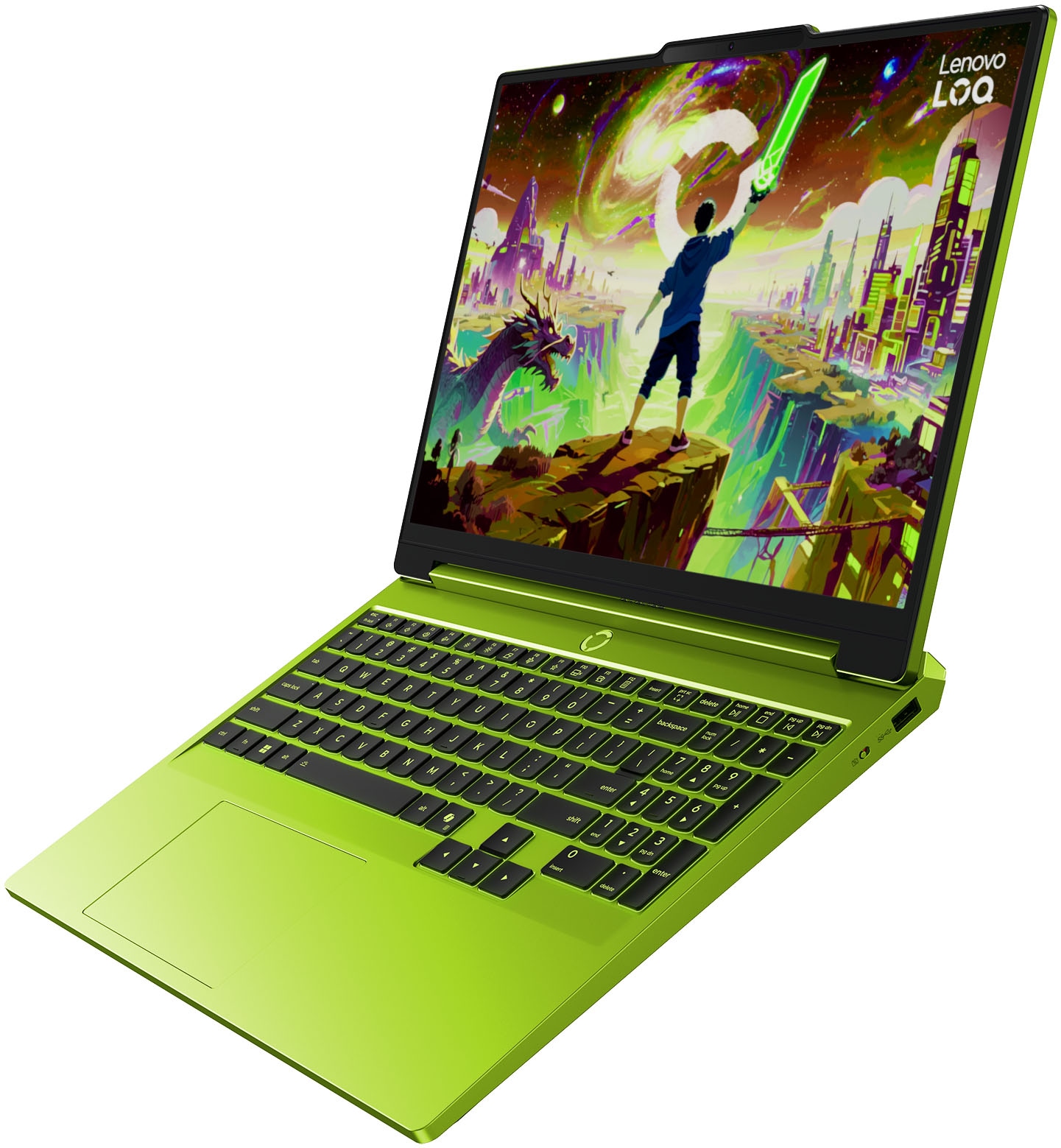Lenovo Gaming-Notebook »LOQ 15AHP11 Limited Green Edition« 38,86 cm / 15,3 ″ AMD Ryzen 7 GeForce RTX 5060 512 GB SSD