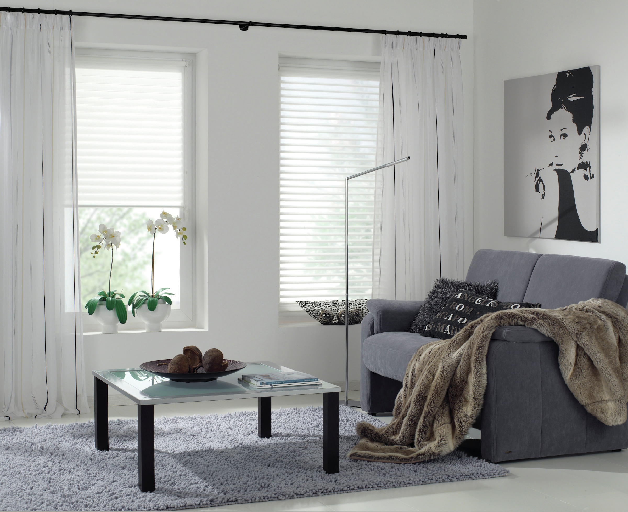 GARDINIA Gardinenstange »Innenlauf I« Ø 20 mm Fixmaß Serie Einzelprogramm Chicago Ø 20 mm, ohne Zubehör