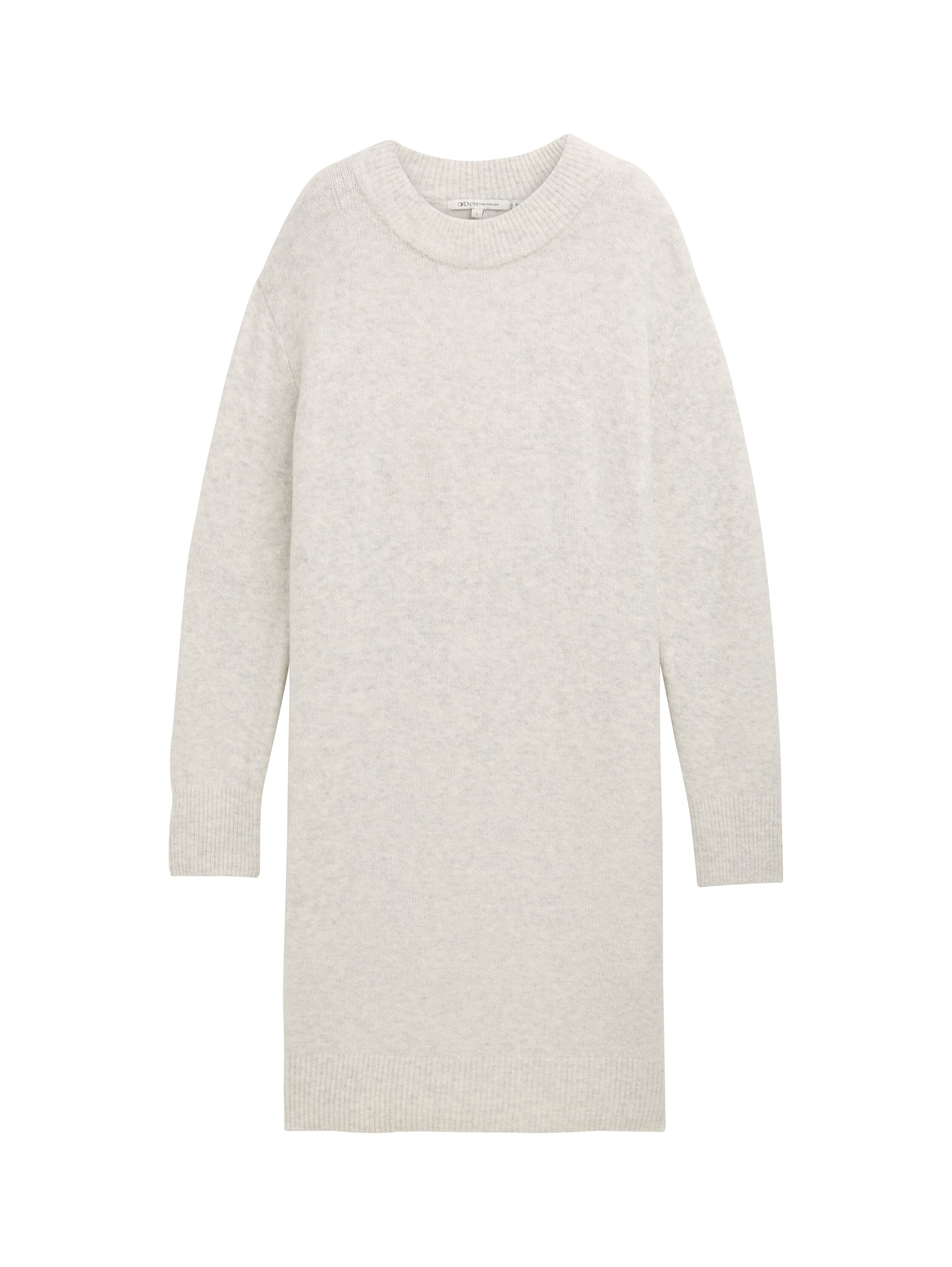TOM TAILOR Denim Strickkleid, in Melange Optik