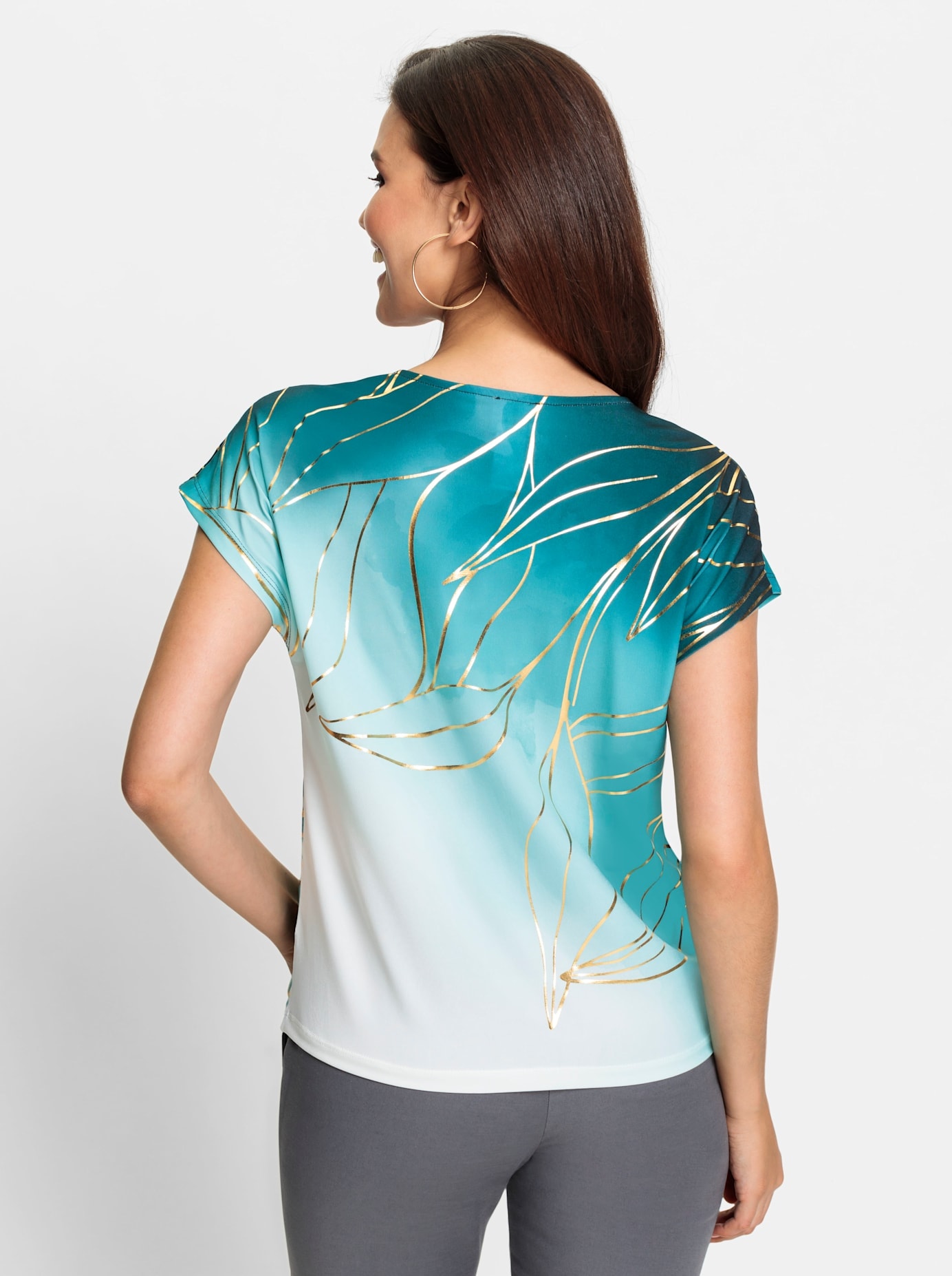 Lady Kurzarmshirt »Shirt«, (1 tlg.)