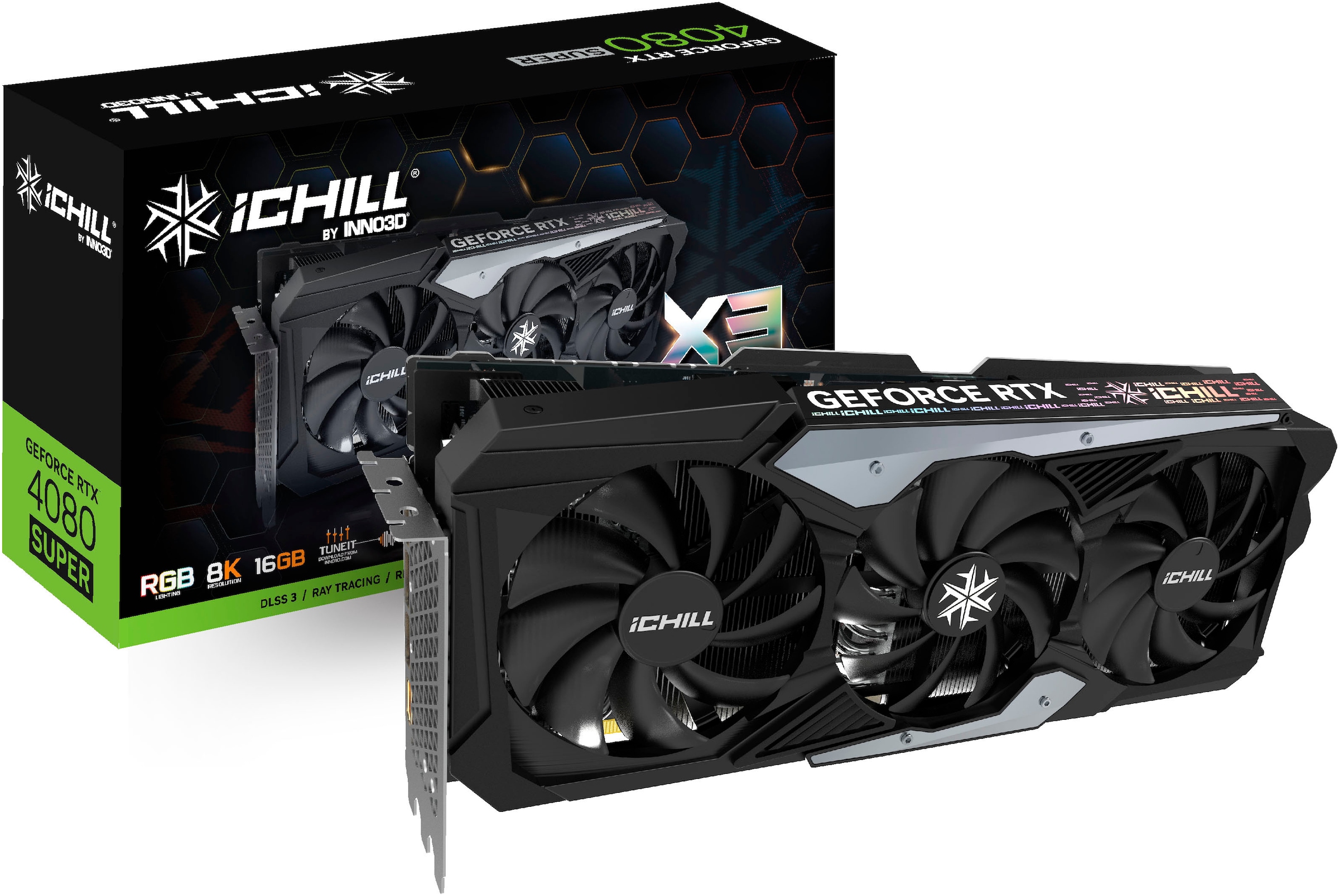 Inno3D Grafikkarte »GeForce RTX 4080 SUPER«, 16 GB, GDDR6X