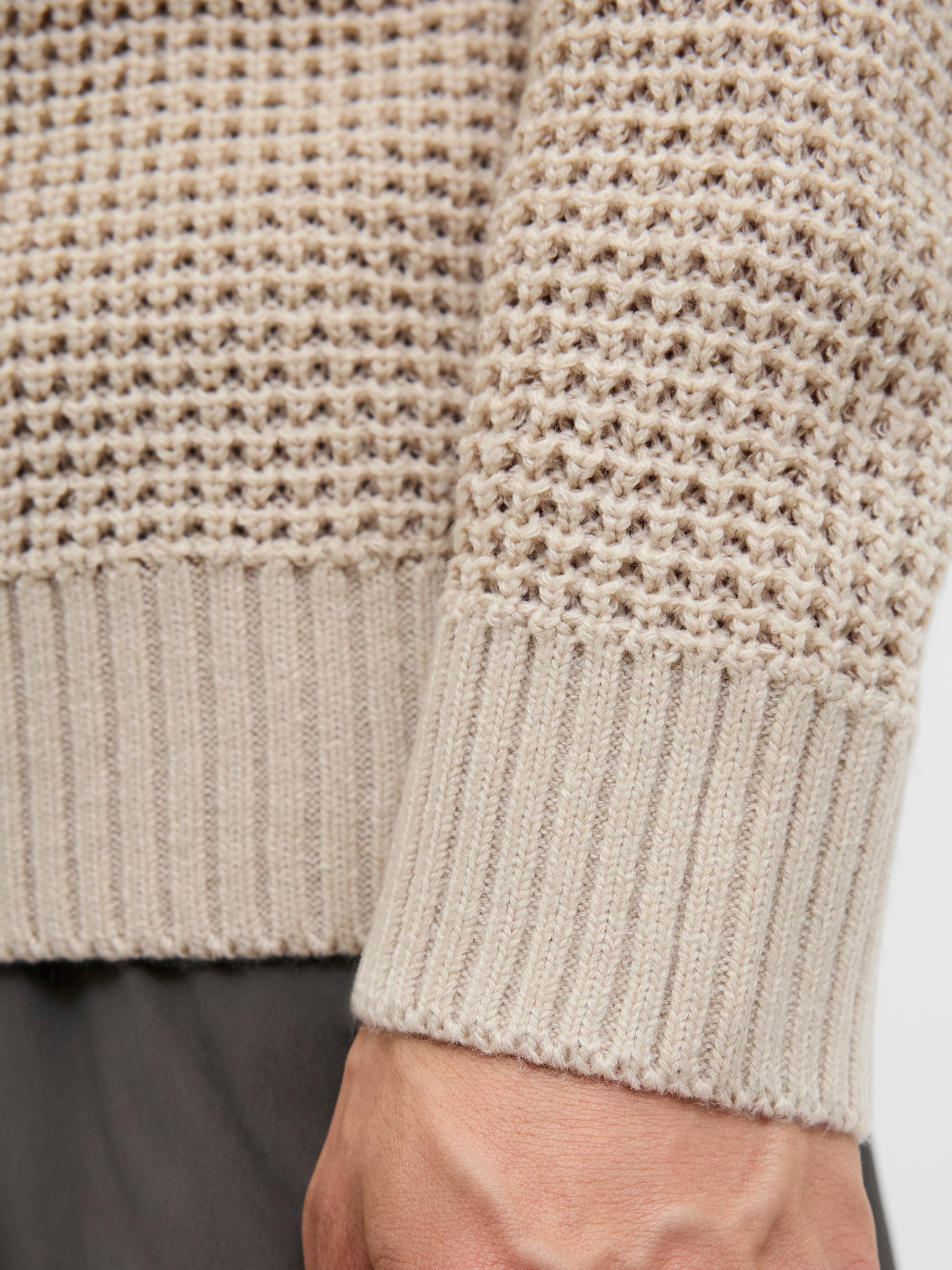 Jack & Jones Strickpullover »JJGLOBAL KNIT CREW NECK«