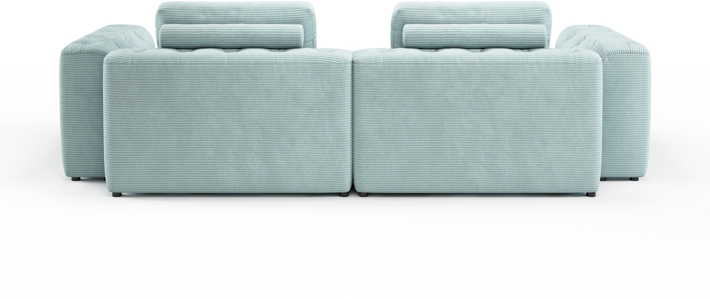 RAUM.ID 2,5-Sitzer »Cushid«, Modulsofa, bestehend aus 2 Teilen, Breite 268 cm