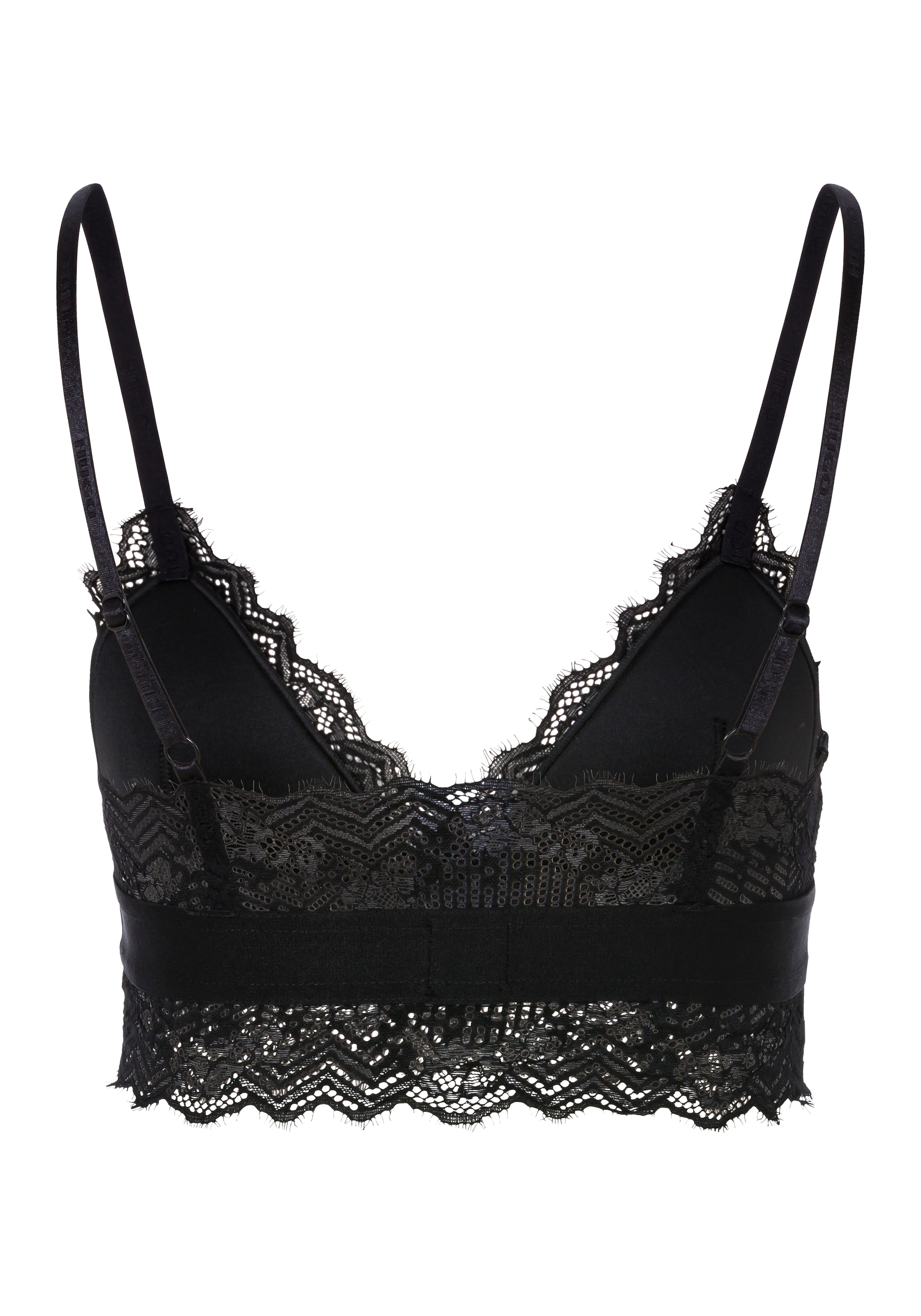 HUGO Triangel-BH »TRIANGLE PADDED LACE«, mit Hugo-Label am Bund