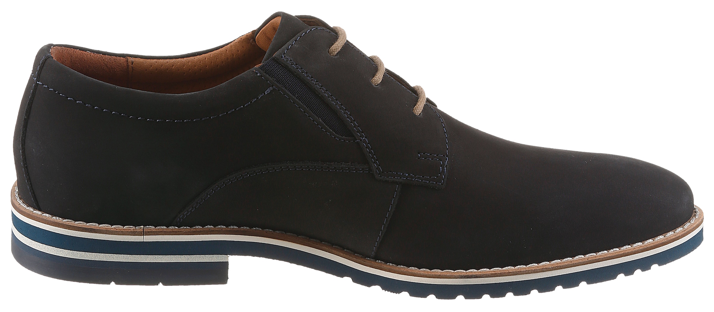 Salamander Schnürschuh  Schnürer, Business Schuh, Halbschuh mit Blockabsatz