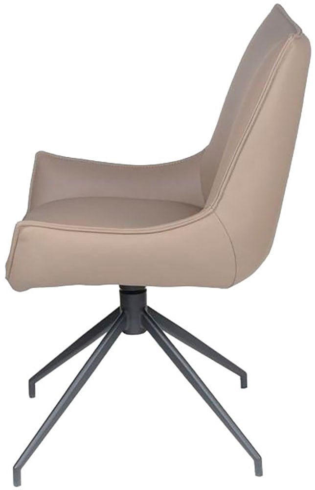 Home affaire Esszimmerstuhl »Firenze« (Set) 2 Stk.Drehstuhl Firenze grey