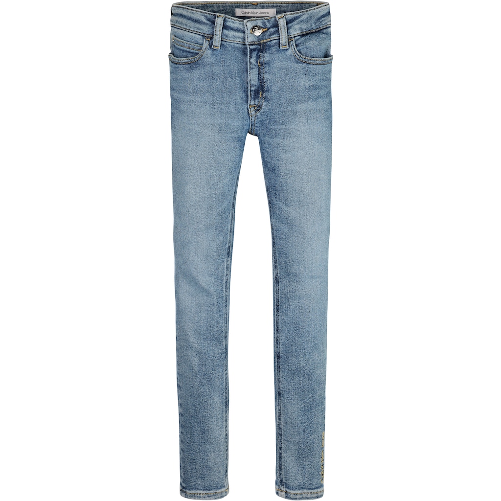 Calvin Klein Jeans Stretch-Jeans »MR SKINNY LIGHT BLUE SNAKE«