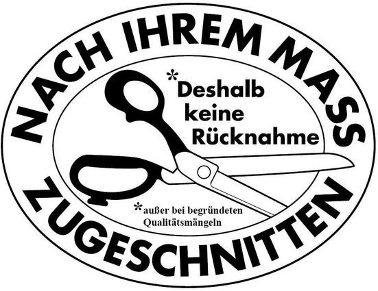 GARESA Gardinenschiene »Flächenvorhangschiene SMART«, 3 läufig-läufig, Wunschmaßlänge, Aluminiumschiene für Vorhänge mit Gleiter, verlängerbar, Decke