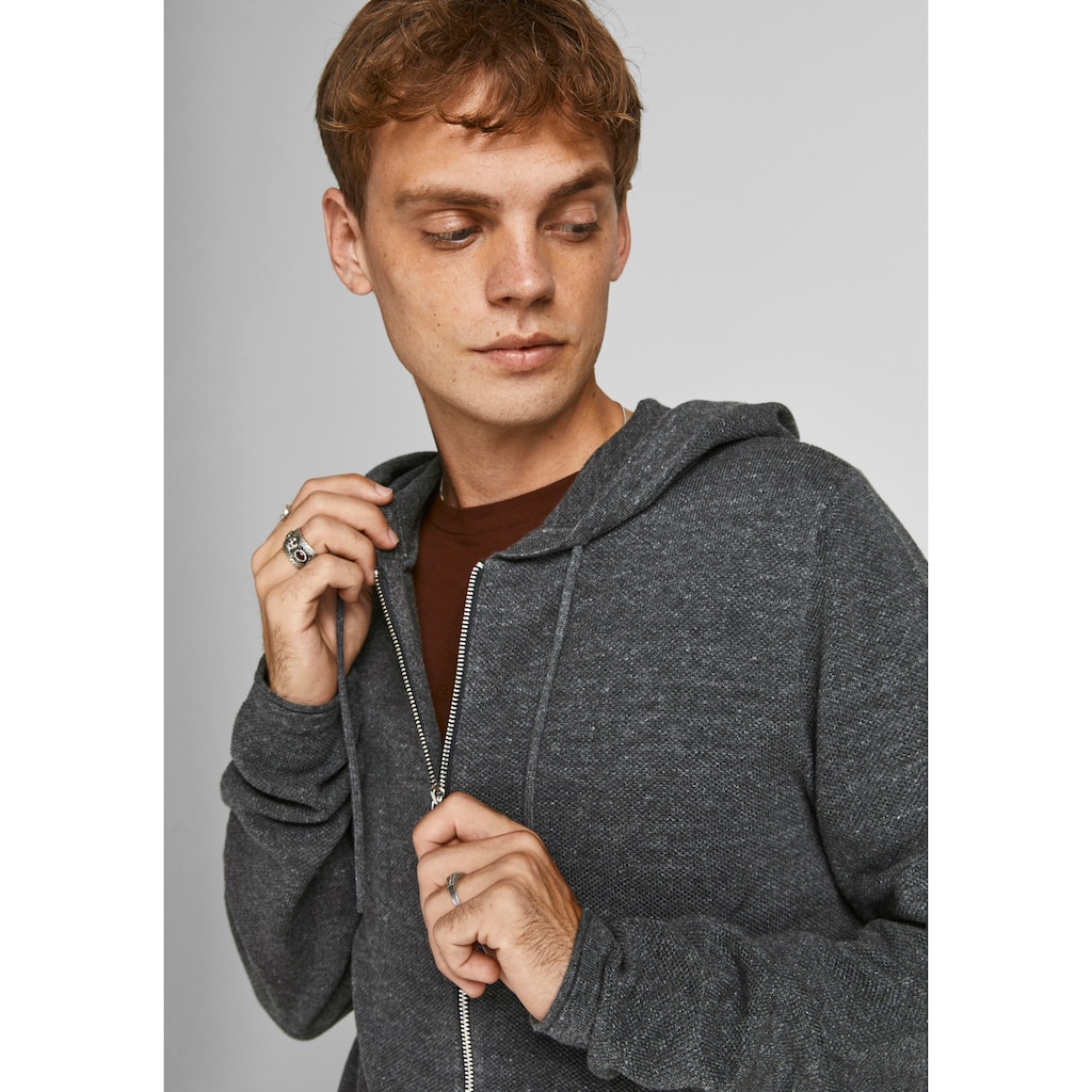 Jack & Jones Kapuzenstrickjacke »HILL KNIT CARDIGAN«