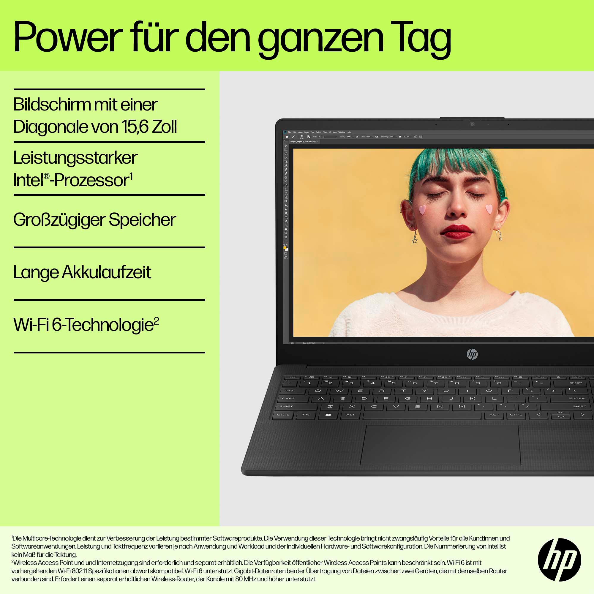 HP Notebook »15-fc0287ng« 39,6 cm / 15,6 ″ AMD Ryzen 7 Radeon Graphics;USB 3.2 Gen 1.0 Type-C Anschluss;HDMI v1.4b;Kombi-Anschluss für Kopfhörer/Mikrofon;AC Smart Pin Netzadapterbuchse 1.000 GB SSD