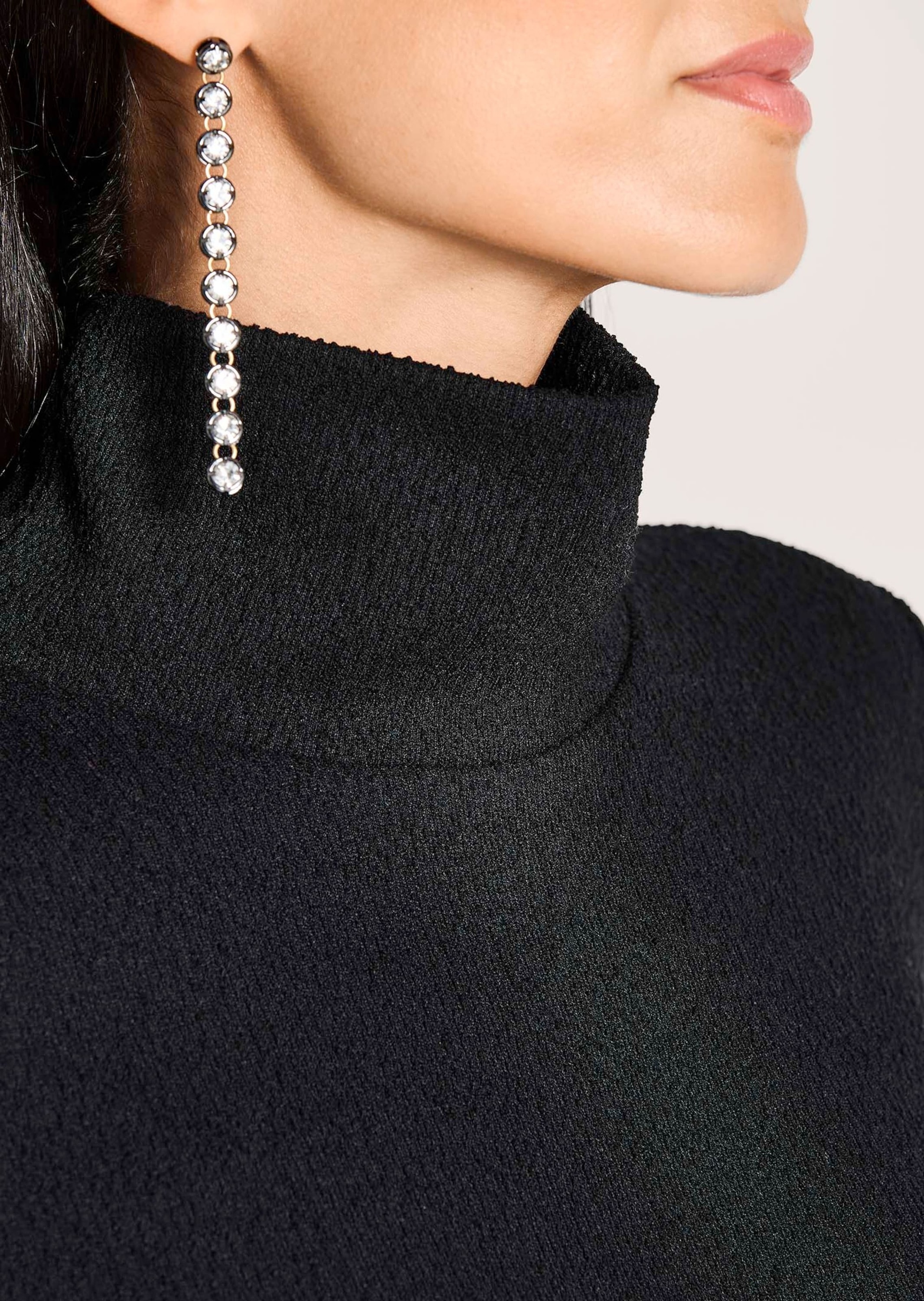 MADELEINE Sommerkleid »Etuikleid Elegantes Businesskleid mit Stehkragen« Stehkragen