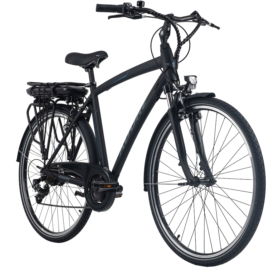 Adore E-Bike »Versailles«, 7 Gang, Shimano, Tourney, Heckmotor 250 W