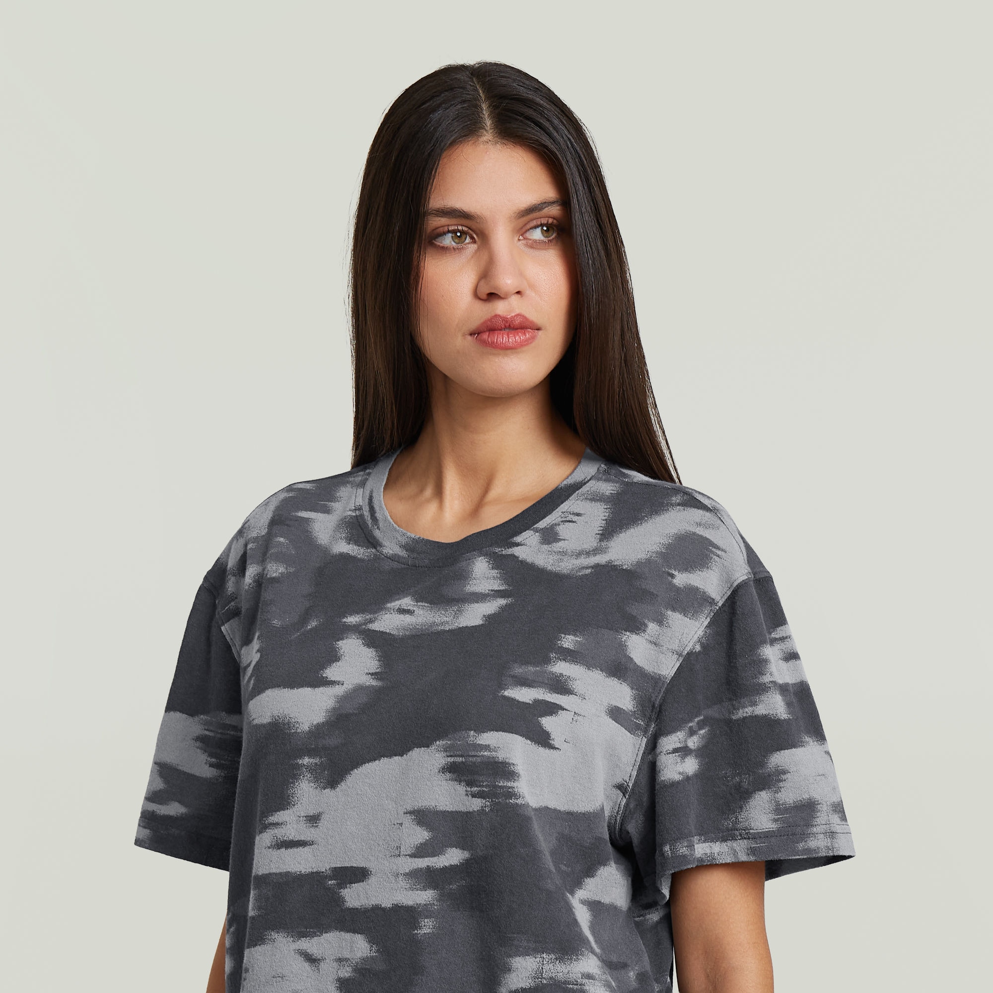 G-STAR T-Shirt »Regular Camo r t wmn« mit Allover-Print, Rundhals