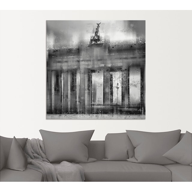 Artland Wandbild »Berlin Brandenburger Tor II«, Gebäude, (1 St.), als  Alubild, Leinwandbild, Wandaufkleber oder Poster in versch. Größen bequem  bestellen