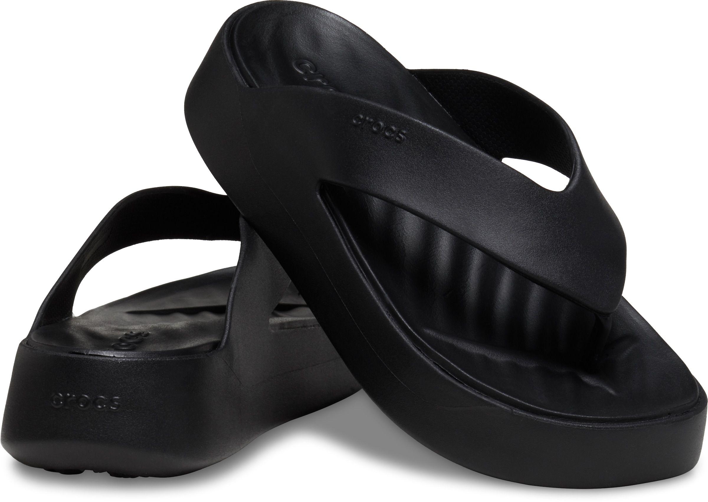 Crocs Zehentrenner »Getaway Platform Flip«, Plateau, Sommerschuh, Schlappen mit modischer Plateausohle