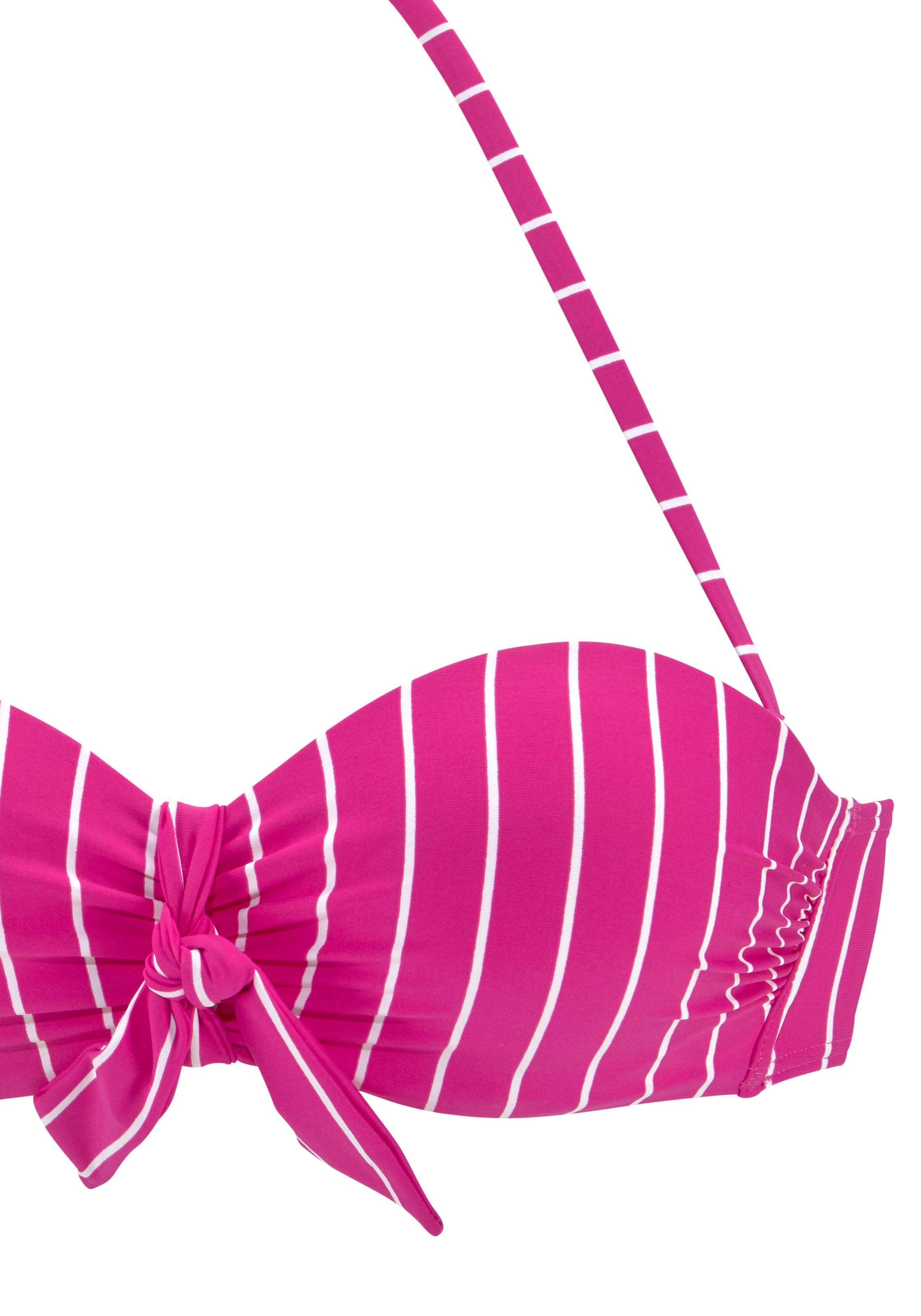 Vivance Bügel-Bandeau-Bikini, mit Zierschleife am Top