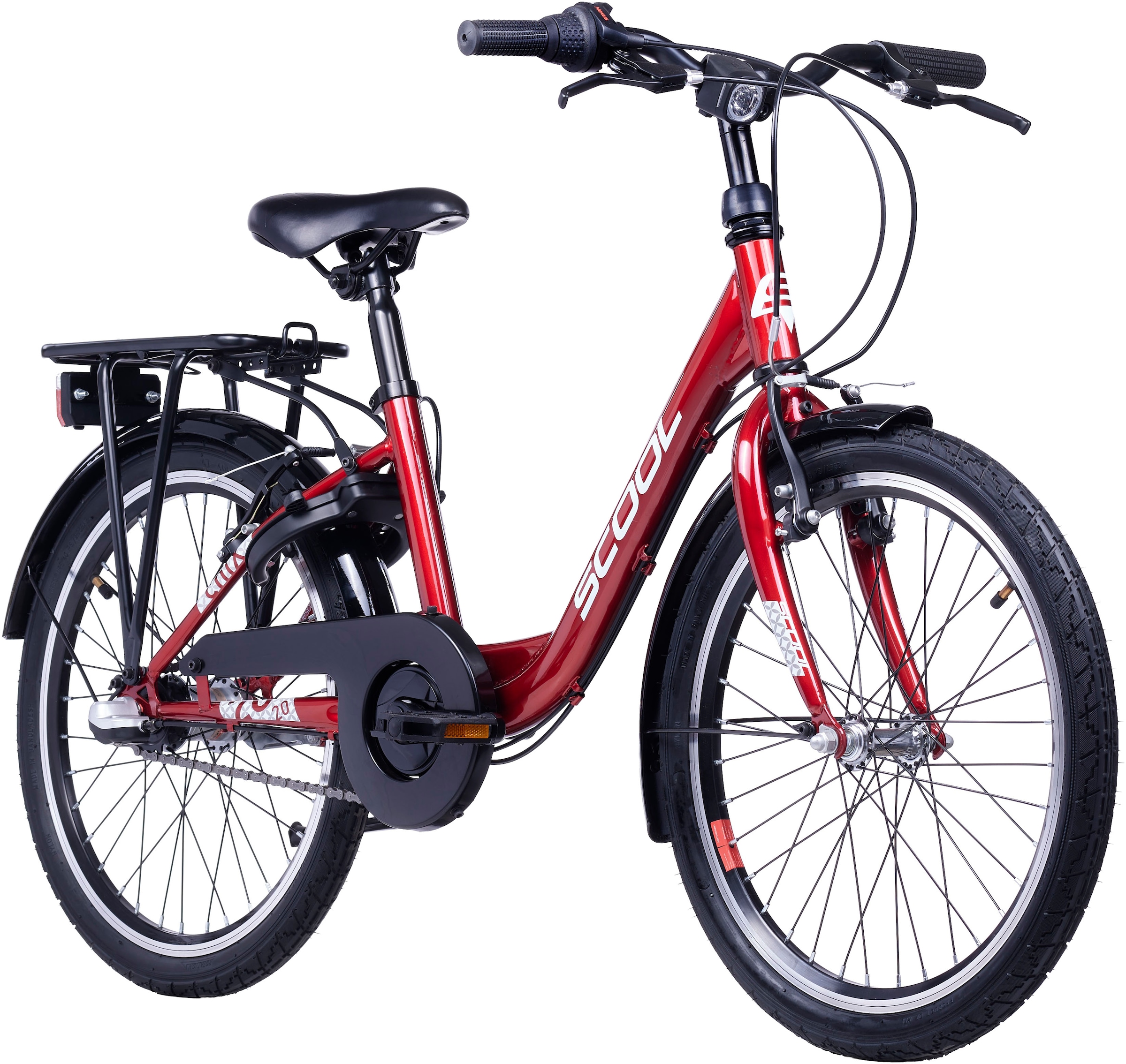 S’COOL Kinderfahrrad »S'COOL chiX«, 3 Gang, Shimano, Nabenschaltung