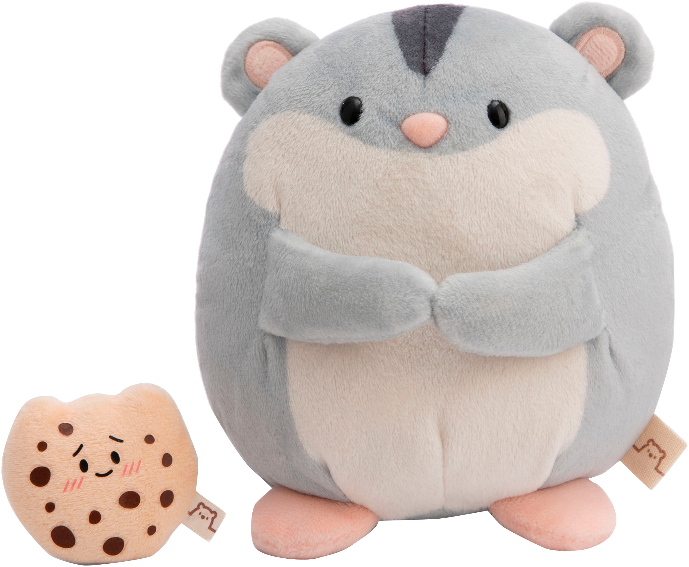 Nici Kuscheltier »mymochi, Hamster Shai, 16 cm« mit Keks, in Geschenkbox