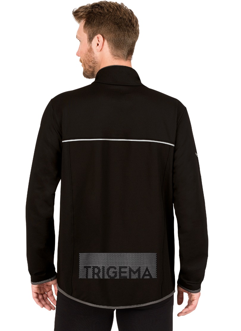 Trigema Trainingsjacke »TRIGEMA Praktische Sportjacke aus Microfaser«, (1 St.)